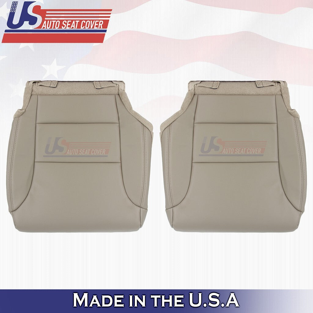 2012 to 2016 FITS Honda CR-V Driver & Passenger Bottoms Leather Cover Tan