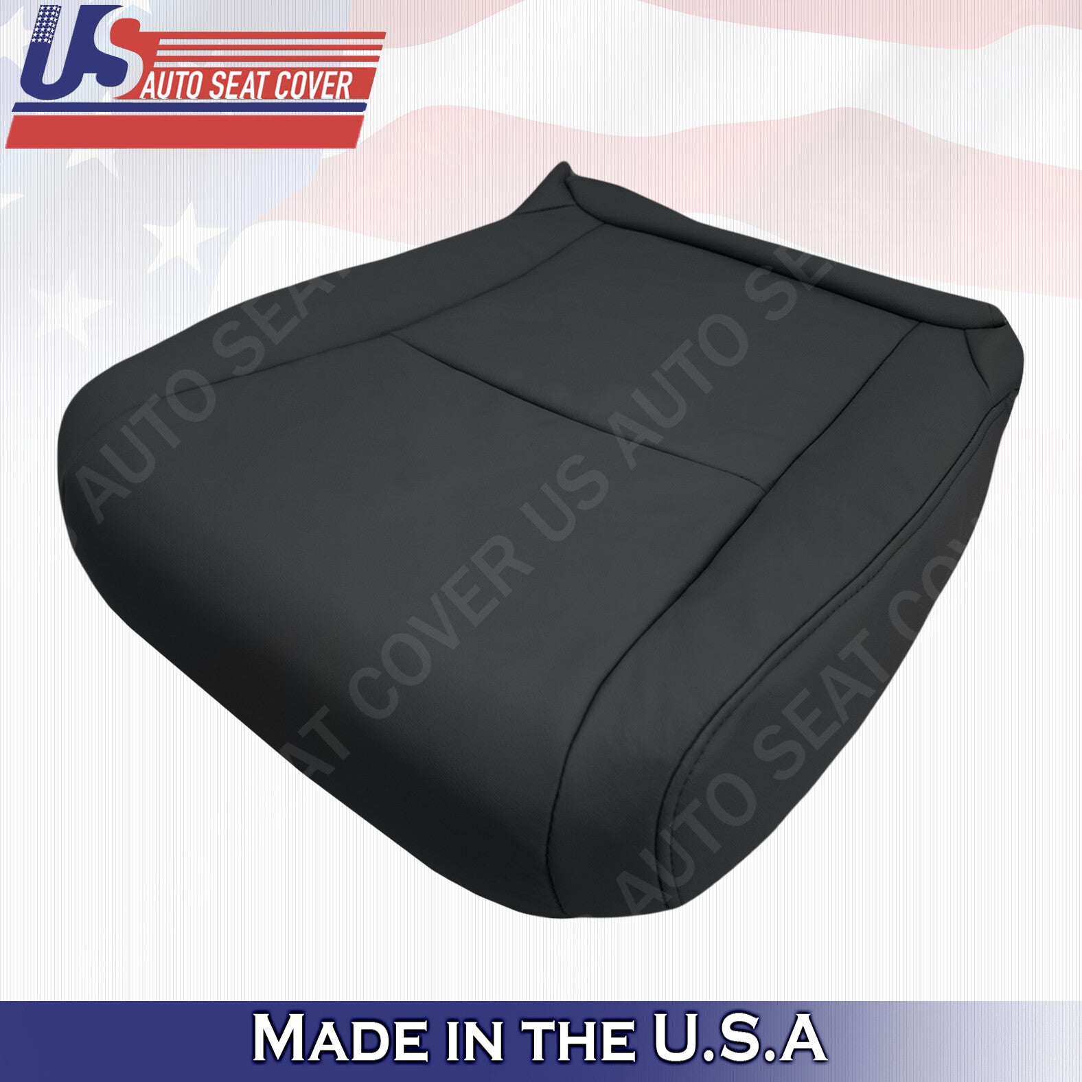 Fits For Toyota Highlander 2008 to 2013 Driver Bottom Leather Seat Cover Black