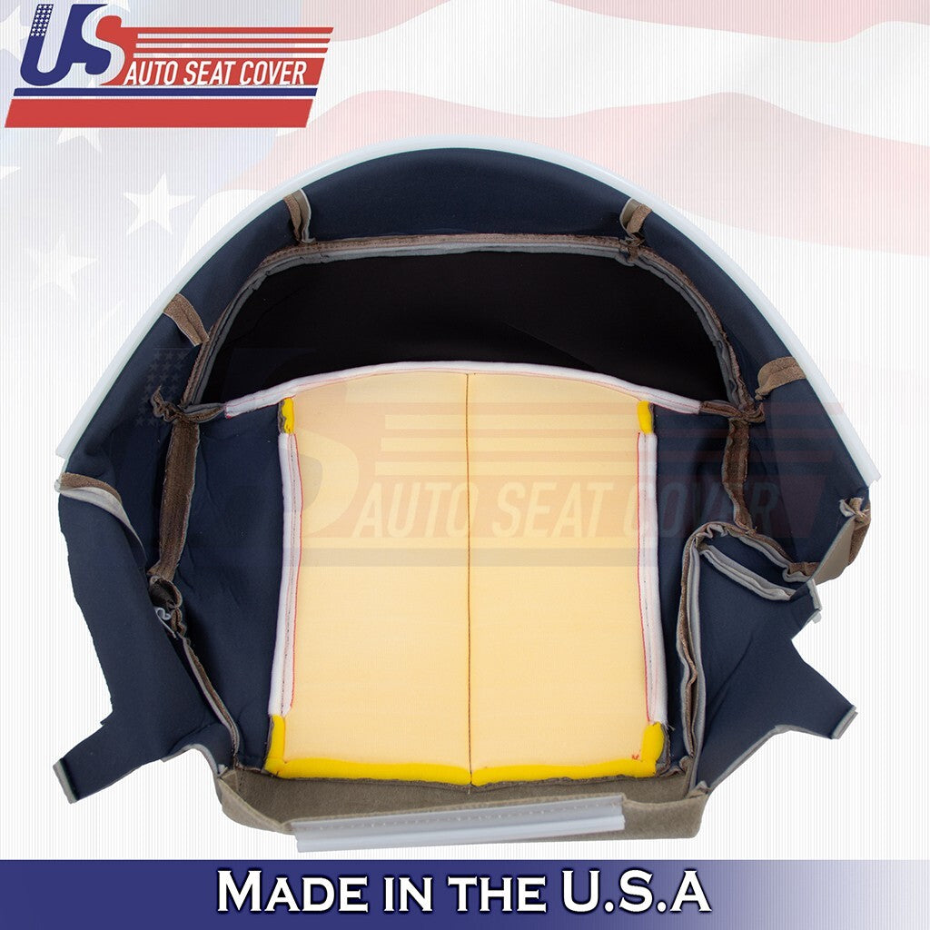 2000 For Chevy Silverado RIGHT Headrest/Top/Bottom/Armrest Cloth Cover Dark Tan