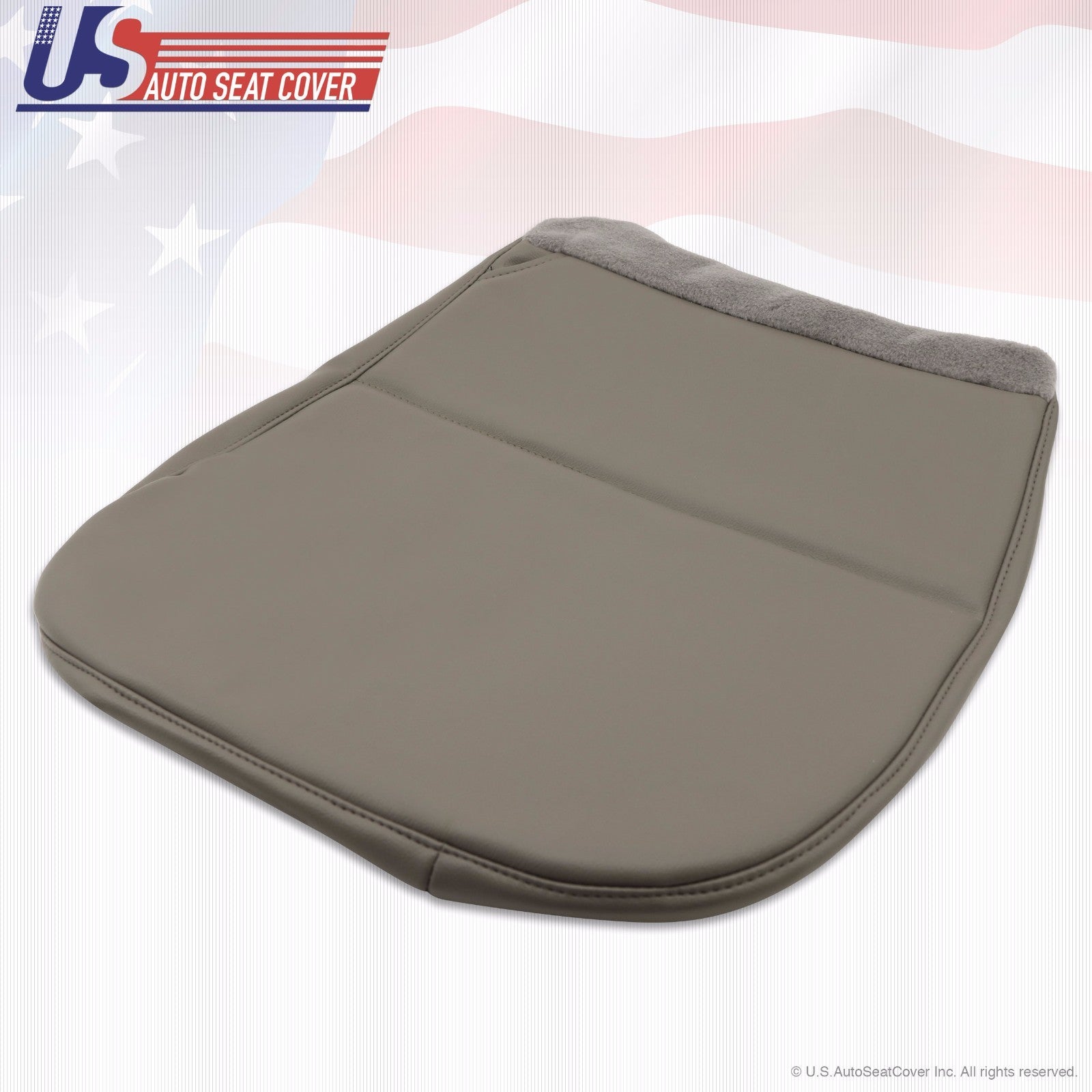 2010 Ford F250 F350 F450 F550 XL Driver Replacement Bottom Vinyl Seat Cover Gray