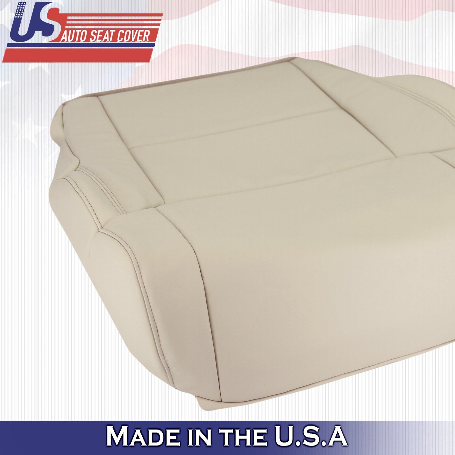 Fits For 2014 2015 2016 2017 2018  Toyota Tundra Driver Bottom Leather Cover Tan