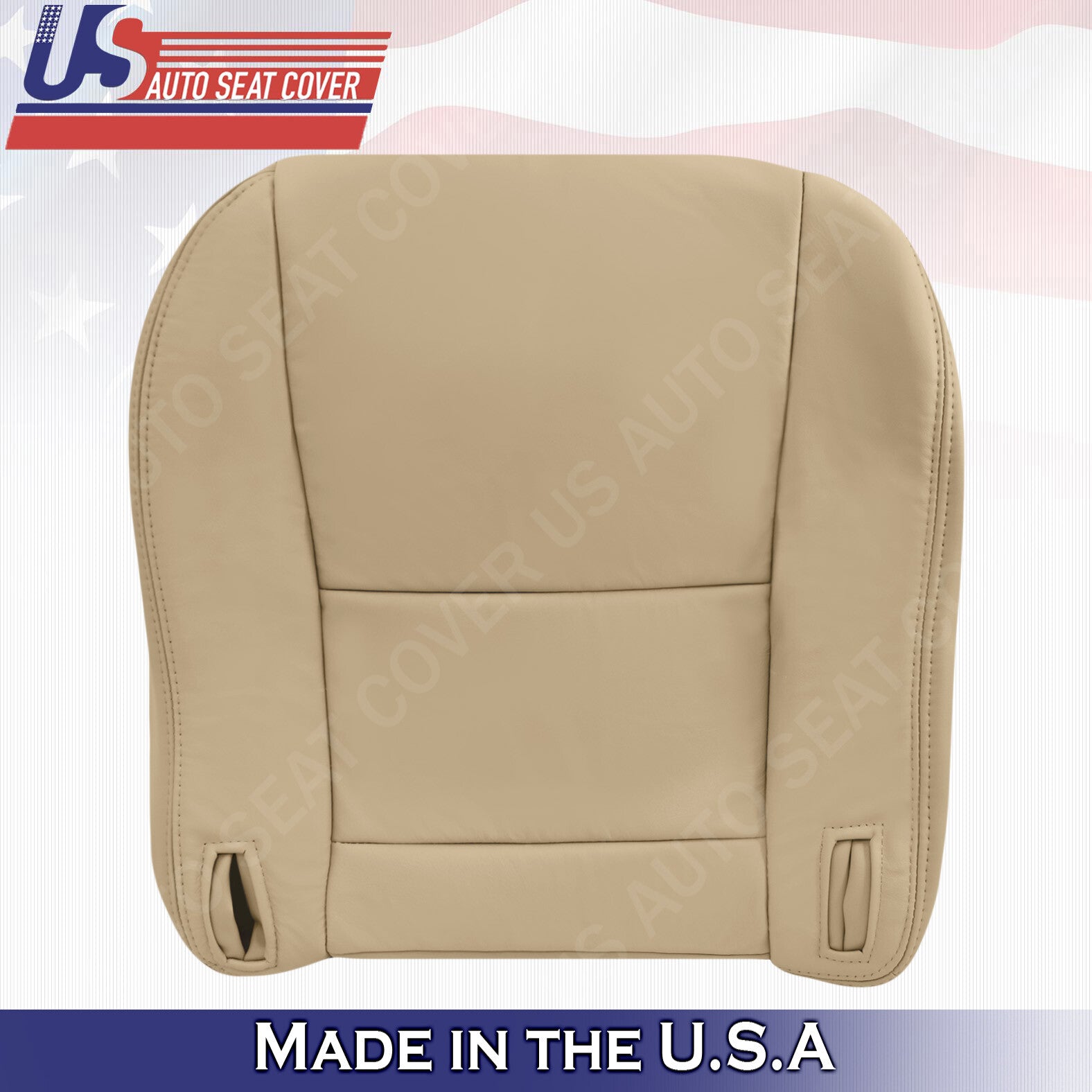 PASSENGER Bottom Leather Cover FITS: 1997 1998 1999 Lexus ES300 Ivory Tan Color