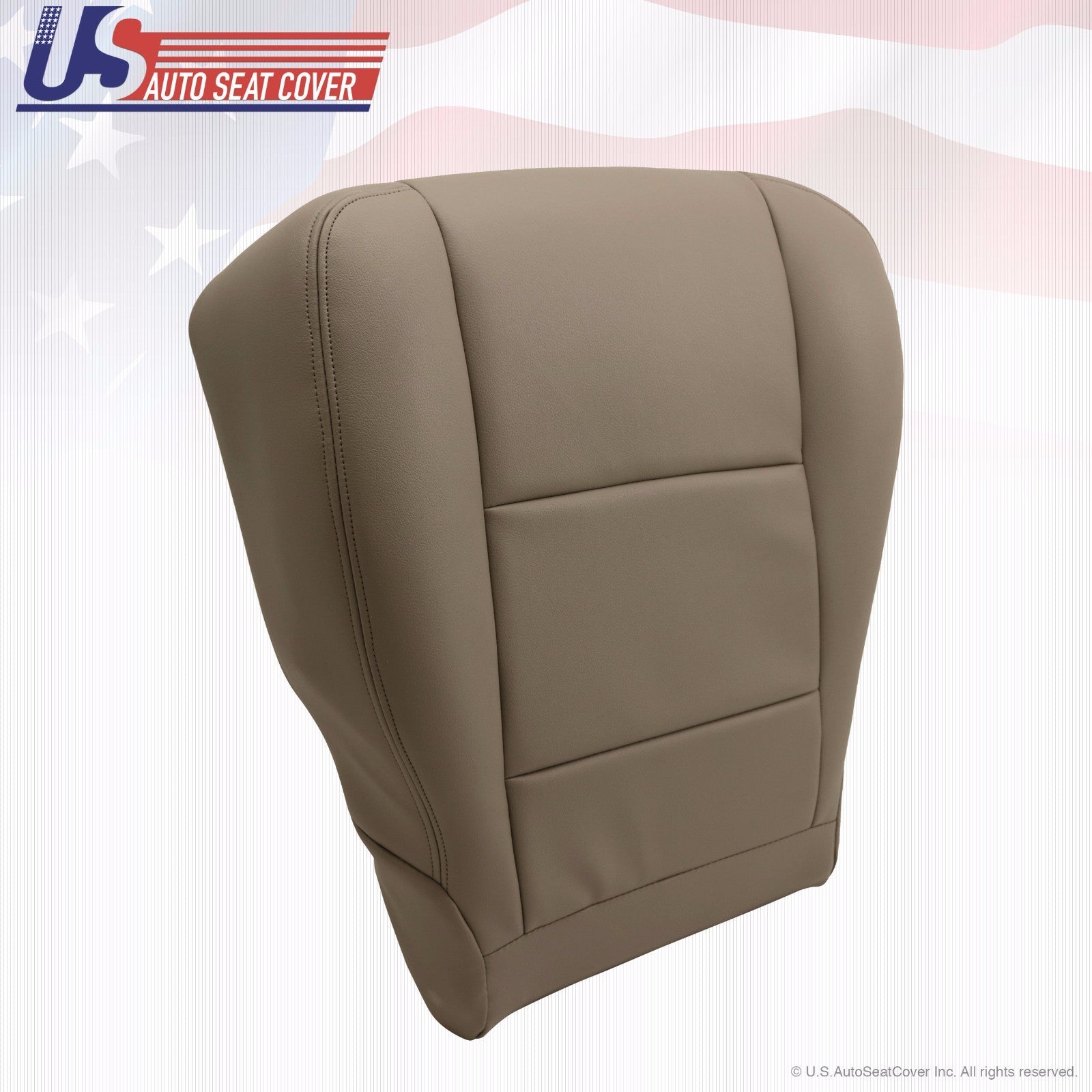 Fits 2001-2004 TOYOTA TUNDRA SEQUOIA Passenger Bottom Leather Seat Cover Tan