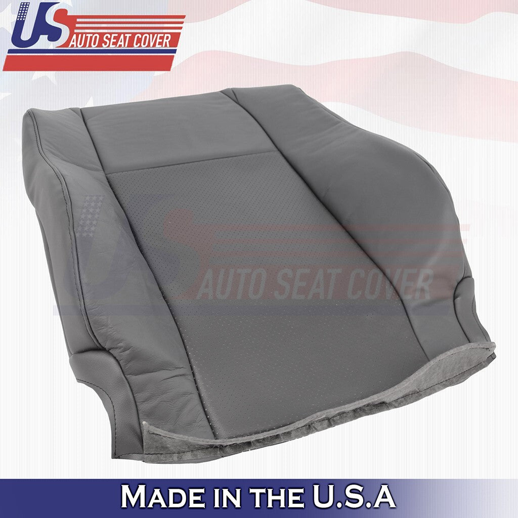 2005 to 2008 For Toyota Tacoma Driver & passenger Top Bottom Leather Covers Gray