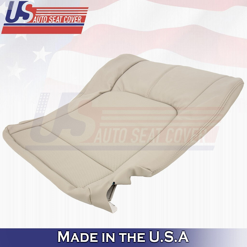 2009 to 2014 Fits Nissan Murano Passenger Bottom Leather Seat Cover Tan