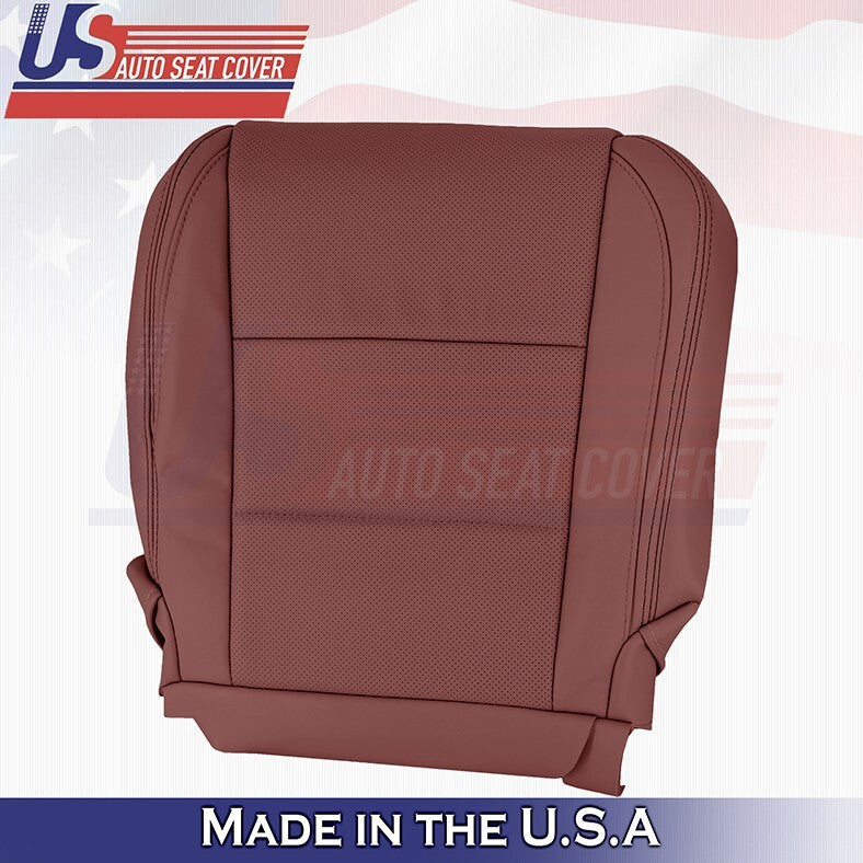 2013 to 2016 Fits Lexus GS350 Front Driver & Passenger Bottoms Leather Cover Red