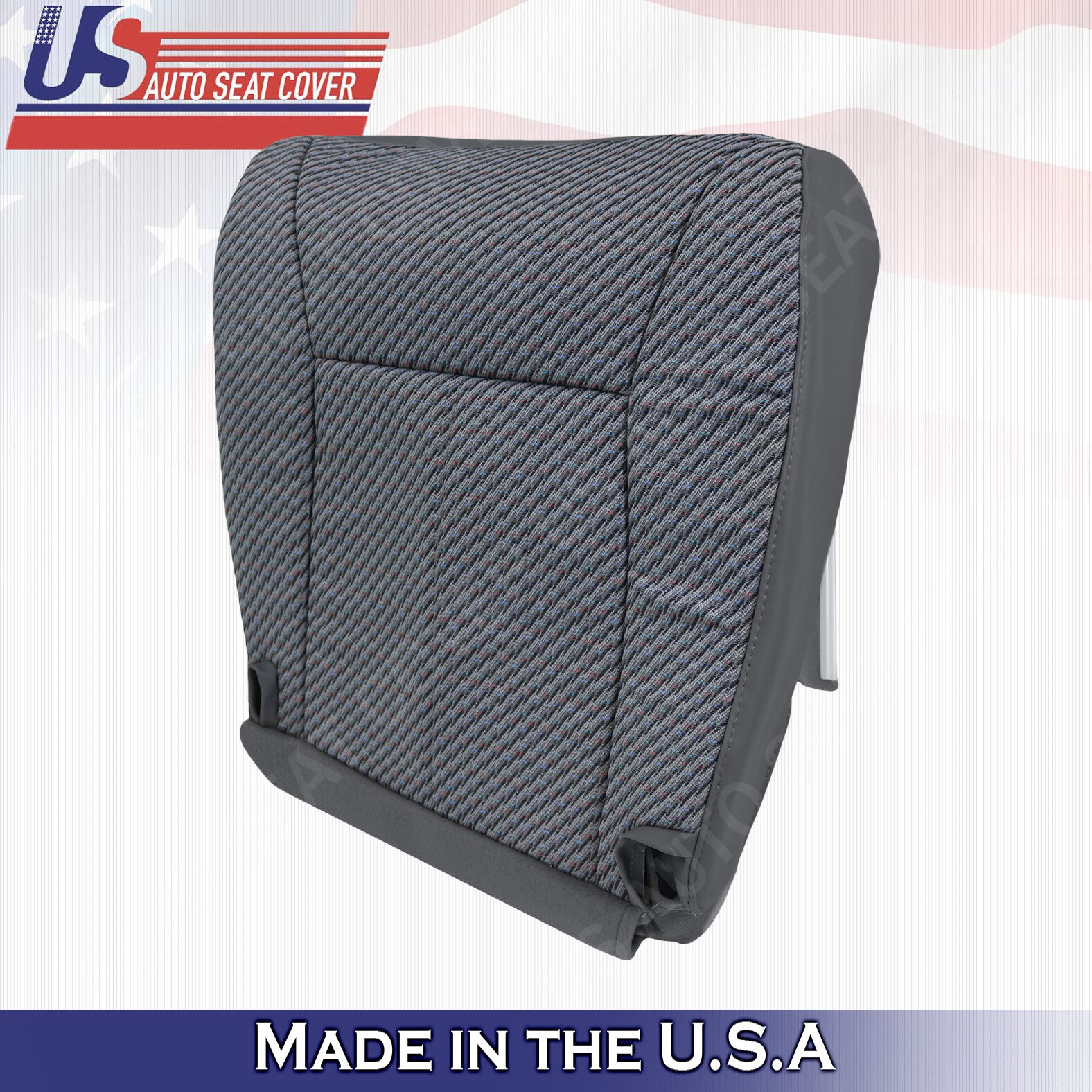 For Dodge Ram 1500 2500 3500 WT PASSENGER Bottom Cloth Cover Dk Gray 1998-2002