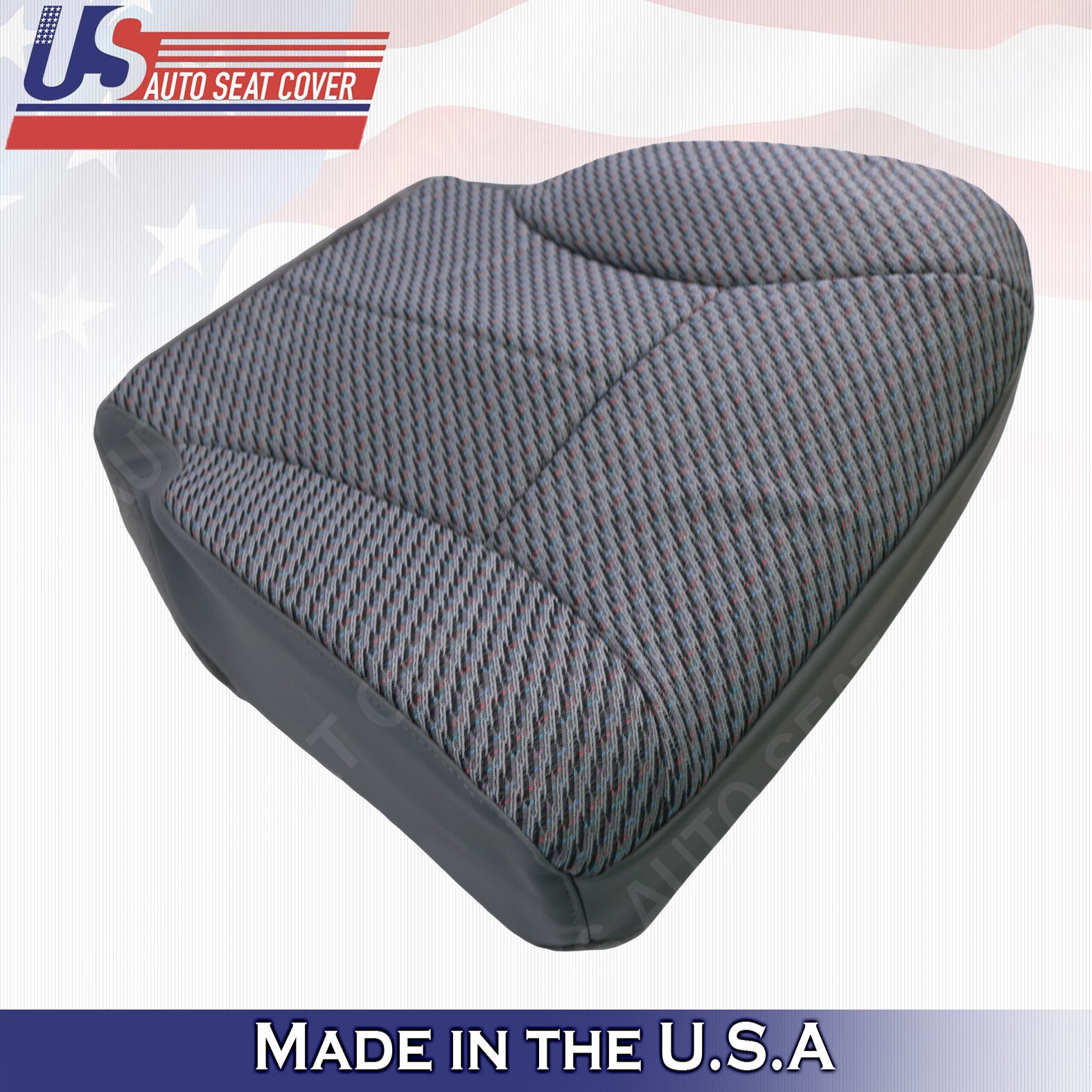 1998 to 2002 Fits Dodge Ram 1500 Passenger Bottom Cloth Cover Dark Gray