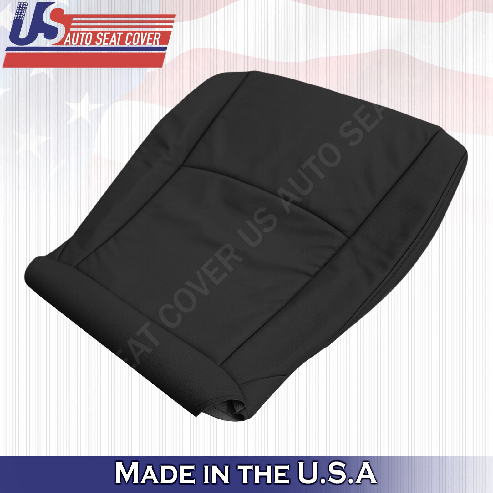 Fits For Toyota Highlander 2008 to 2013 Driver Bottom Leather Seat Cover Black