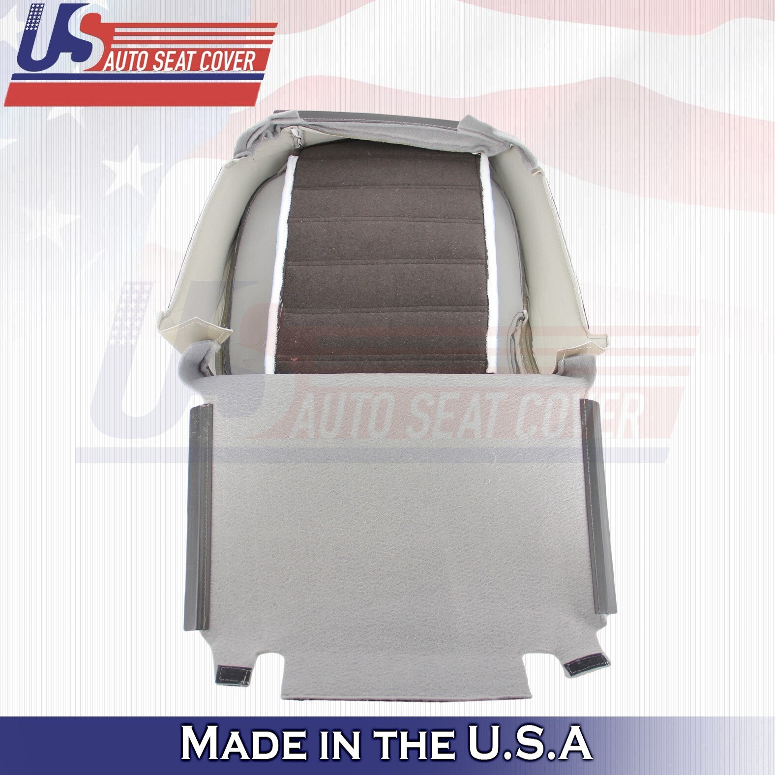 2003 2004 2005 2006 2007 FOR Hummer H2 REAR Passenger Bottom Leather Cover Gray