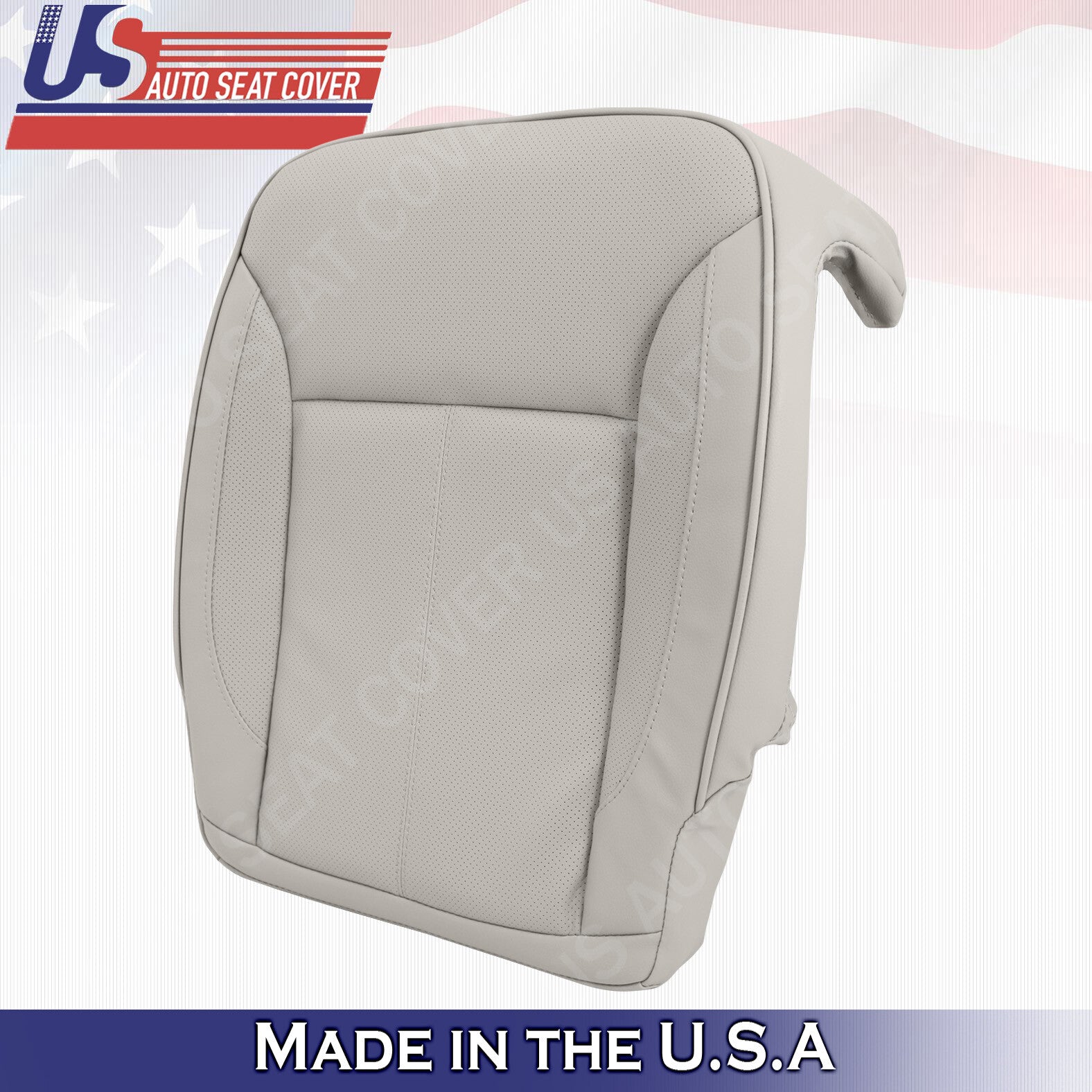 Mercedes Benz 2007-2012 For GL350 450 Base Front Bottoms Perf. Leather Gray