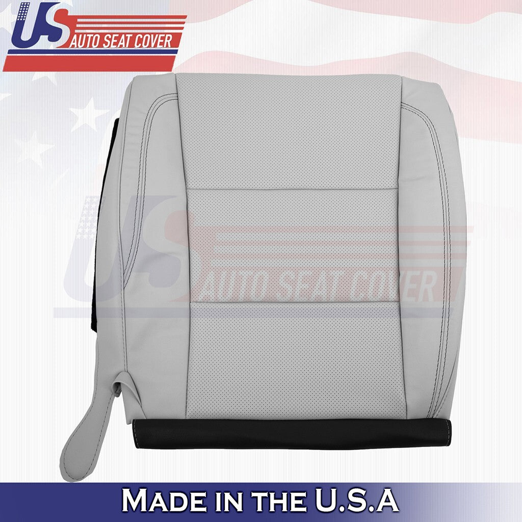2013 to 2018 For Toyota Avalon Driver &Passenger Bottoms Leather Seat Cover Gray