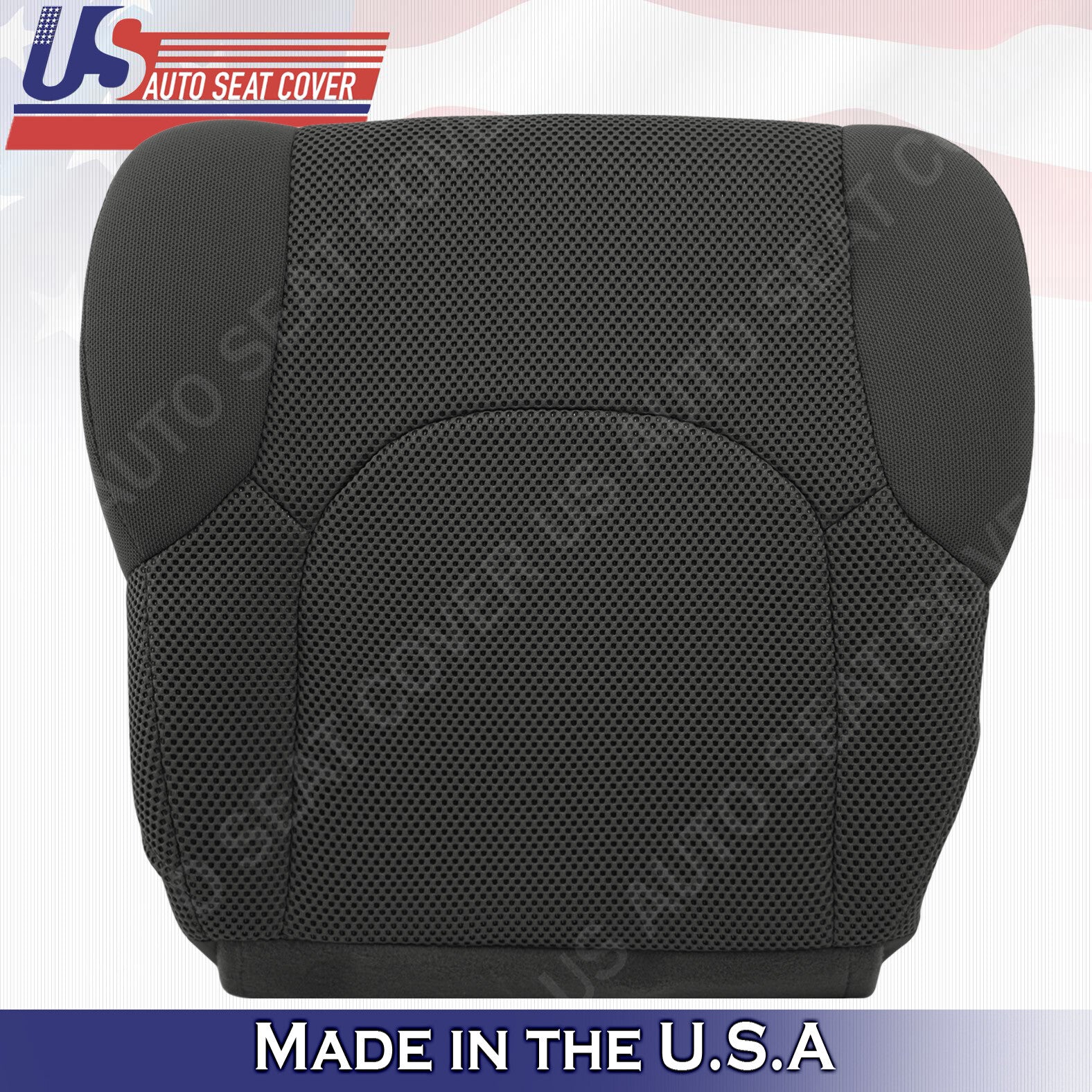 FITS 2005 to 2019 Nissan Frontier Front Lower Bottom Cloth Seat Cover Dark Gray*