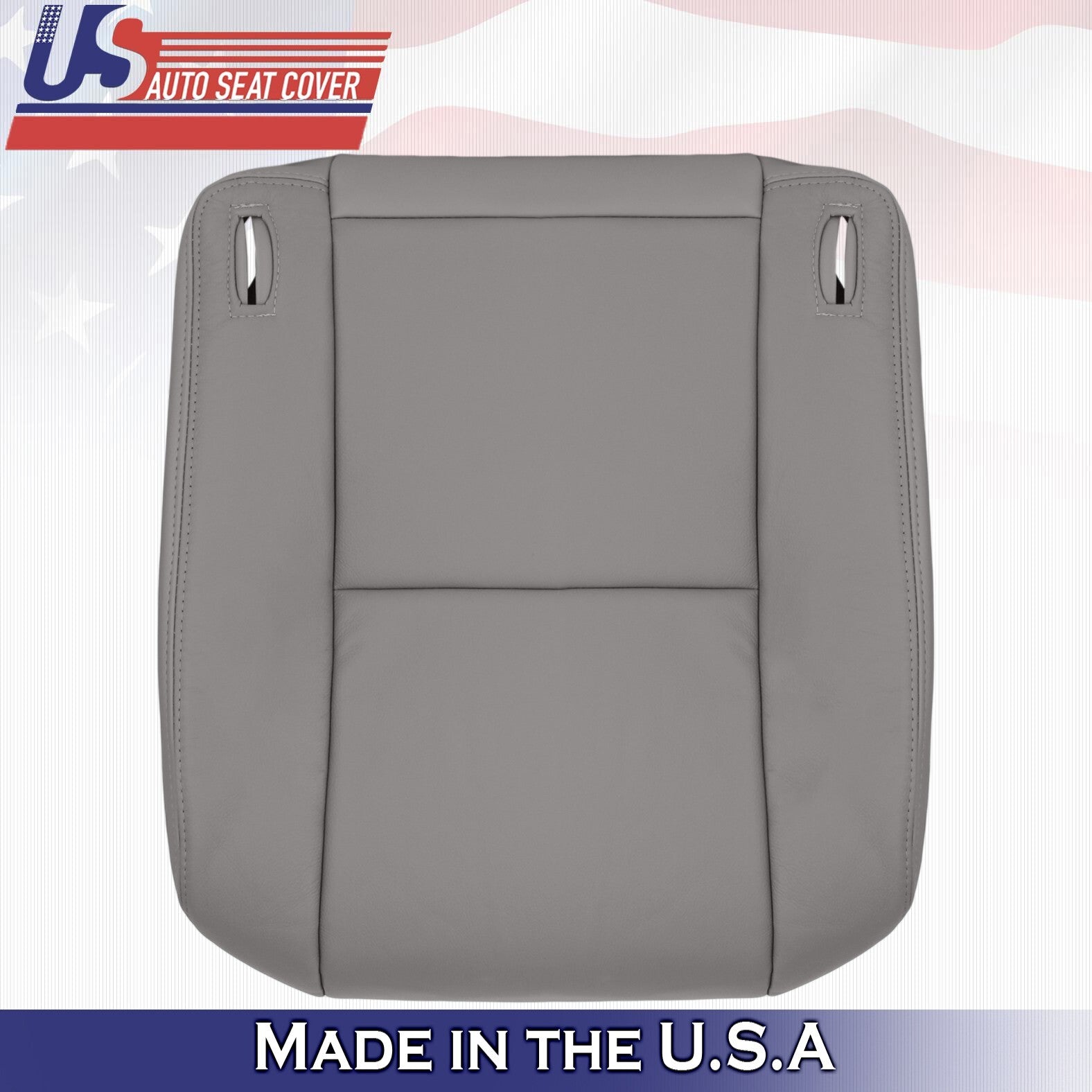 1998 to 2003 For Toyota Sienna Driver & Passenger Bottom Leather Covers Gray
