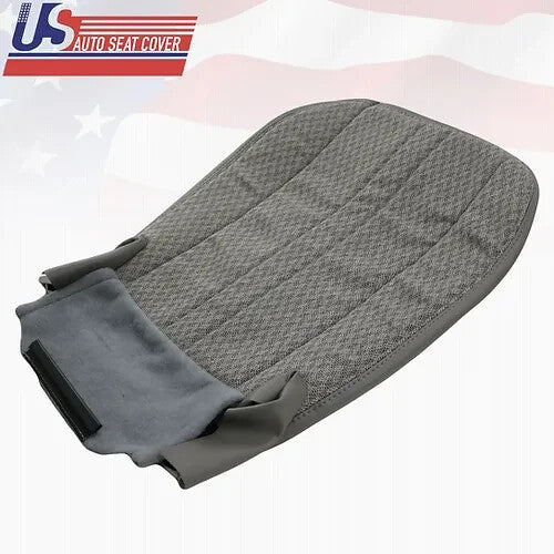 2003 to 2014 Fits Chevy Express Van Front Set Bottoms &Tops Cloth Cover Gray