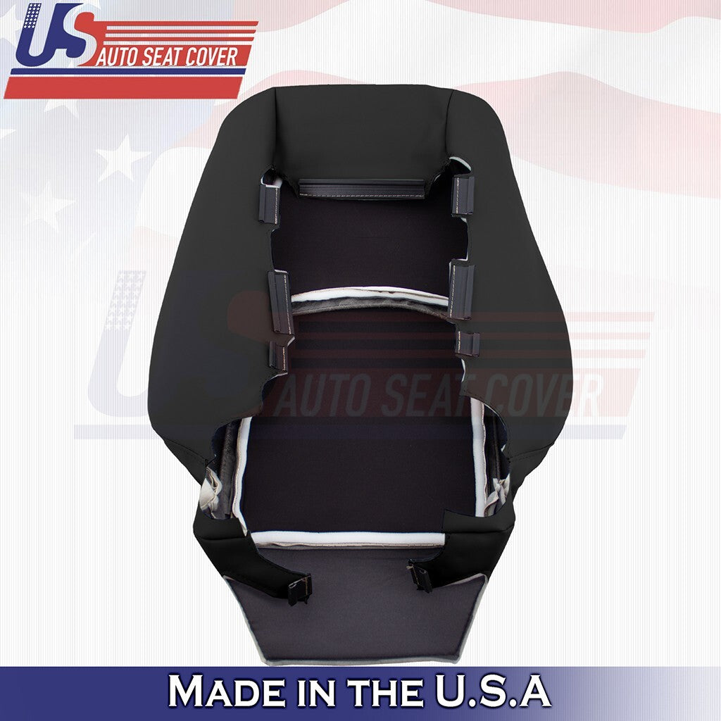 2003 to 2009 For Lexus RX350 Front Set Tops &Bottoms Synth Leather Cover Black