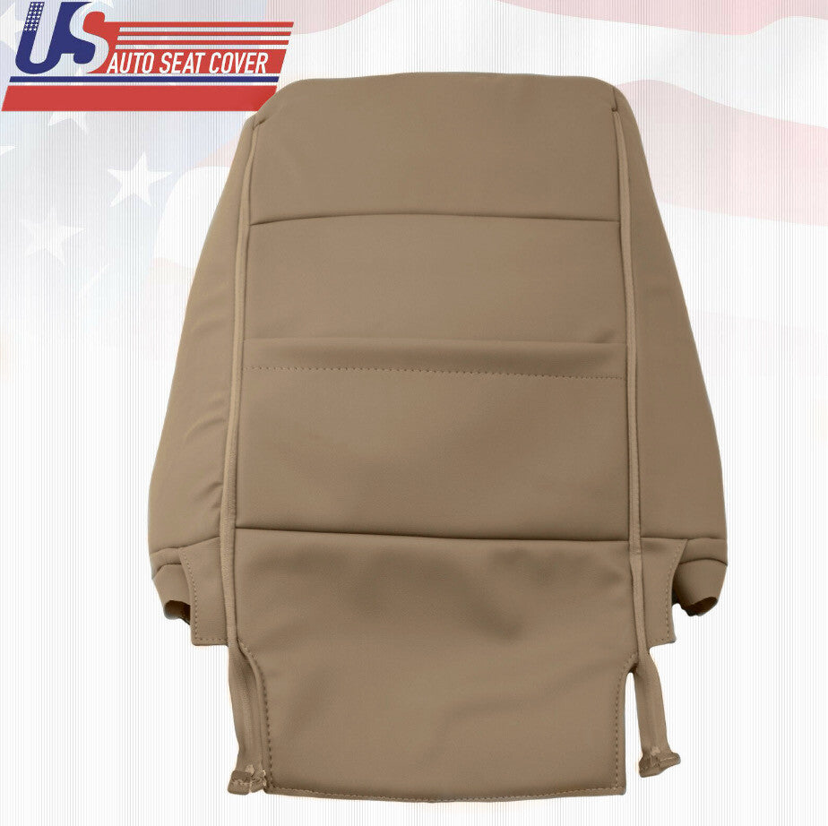 Front Top Seat Cover Tan VINYL Fits for 2006 TOYOTA TUNDRA SEQUOIA
