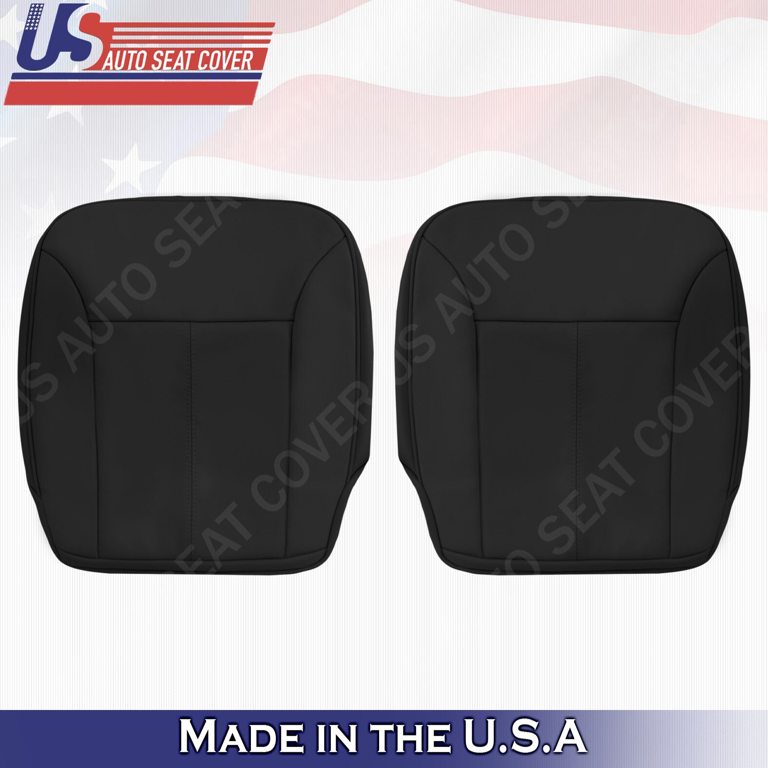 2010 2011 2012 Fits Mercedes Benz GL350 Front Set Bottoms Leather Cover Black