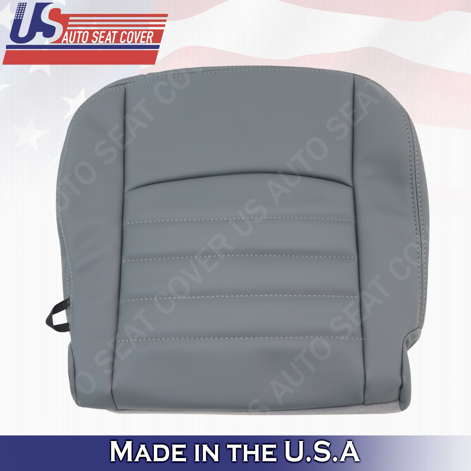 2016-2018 Fits Dodge Ram 2500 ST Base- BOTTOMS Vinyl Seat Cover Replacement Gray