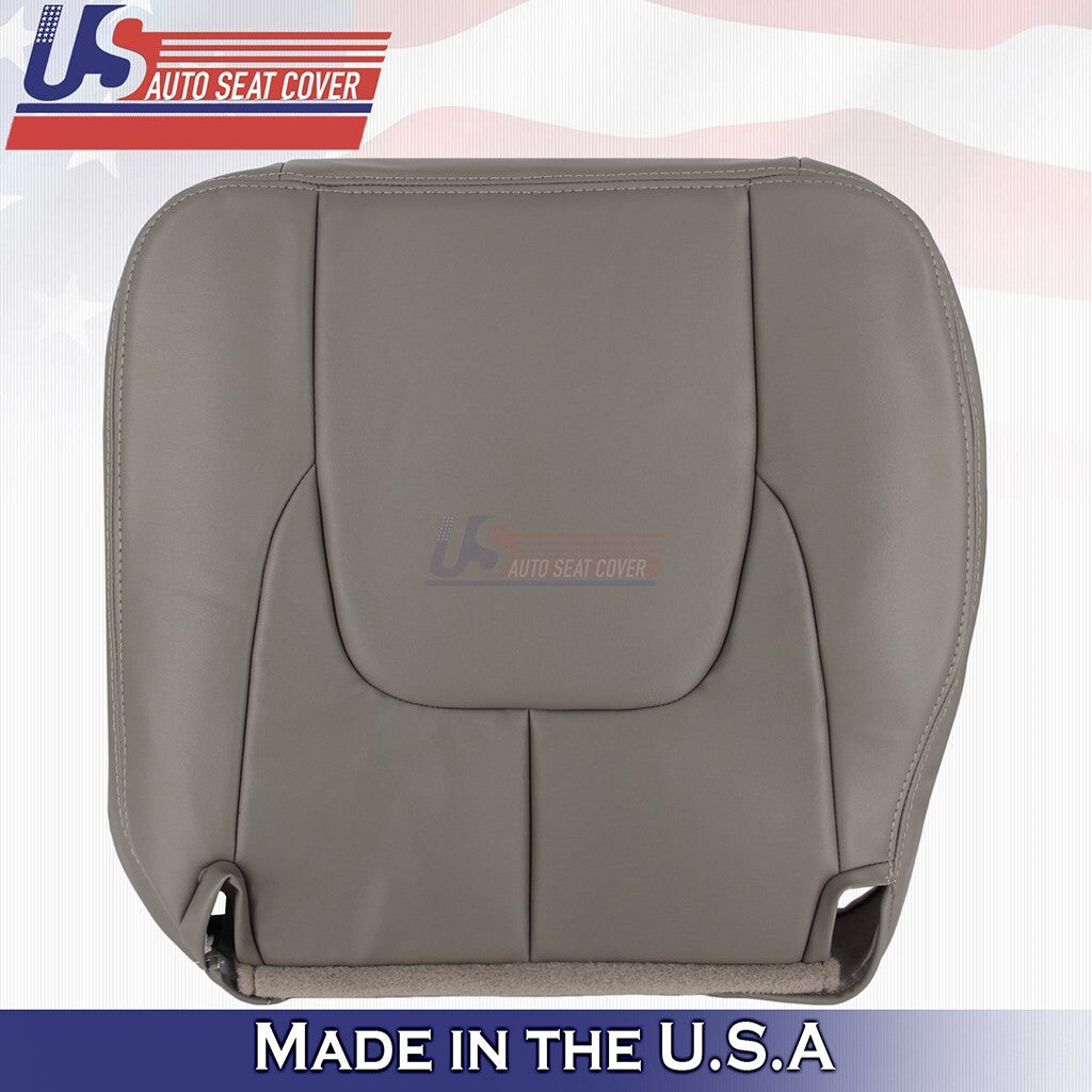 2002 2003 Fits Dodge Ram 2500 Laramie Driver Bottom &Top Leather Seat Cover Tan