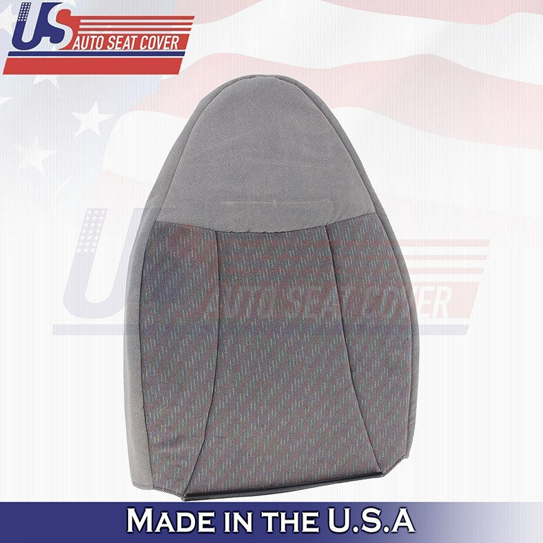 1992 - 1996 FITS Ford Bronco XLT Front Bottoms& Tops+ Armrests Cloth Cover Gray