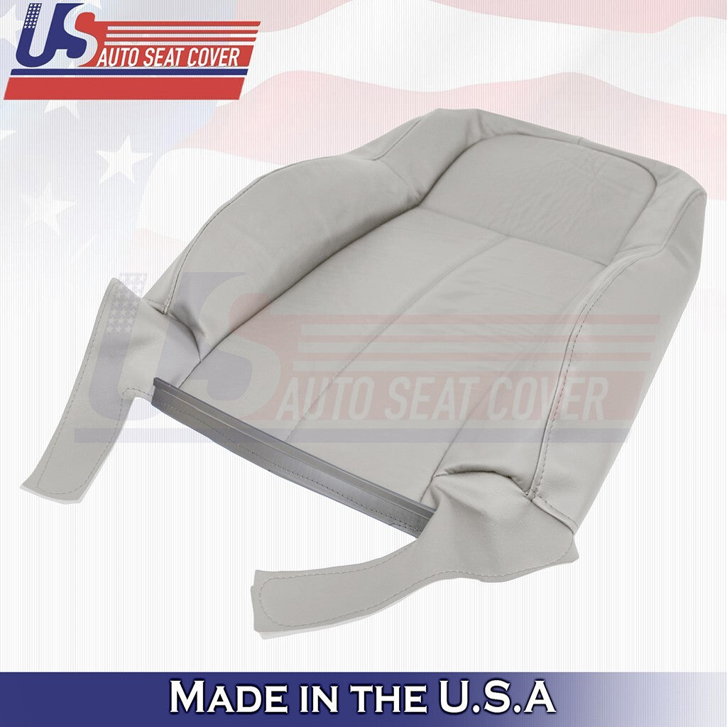 2009 2010 For Chrysler 300C Limited Driver Top Bottom Leather Cover Light Gray