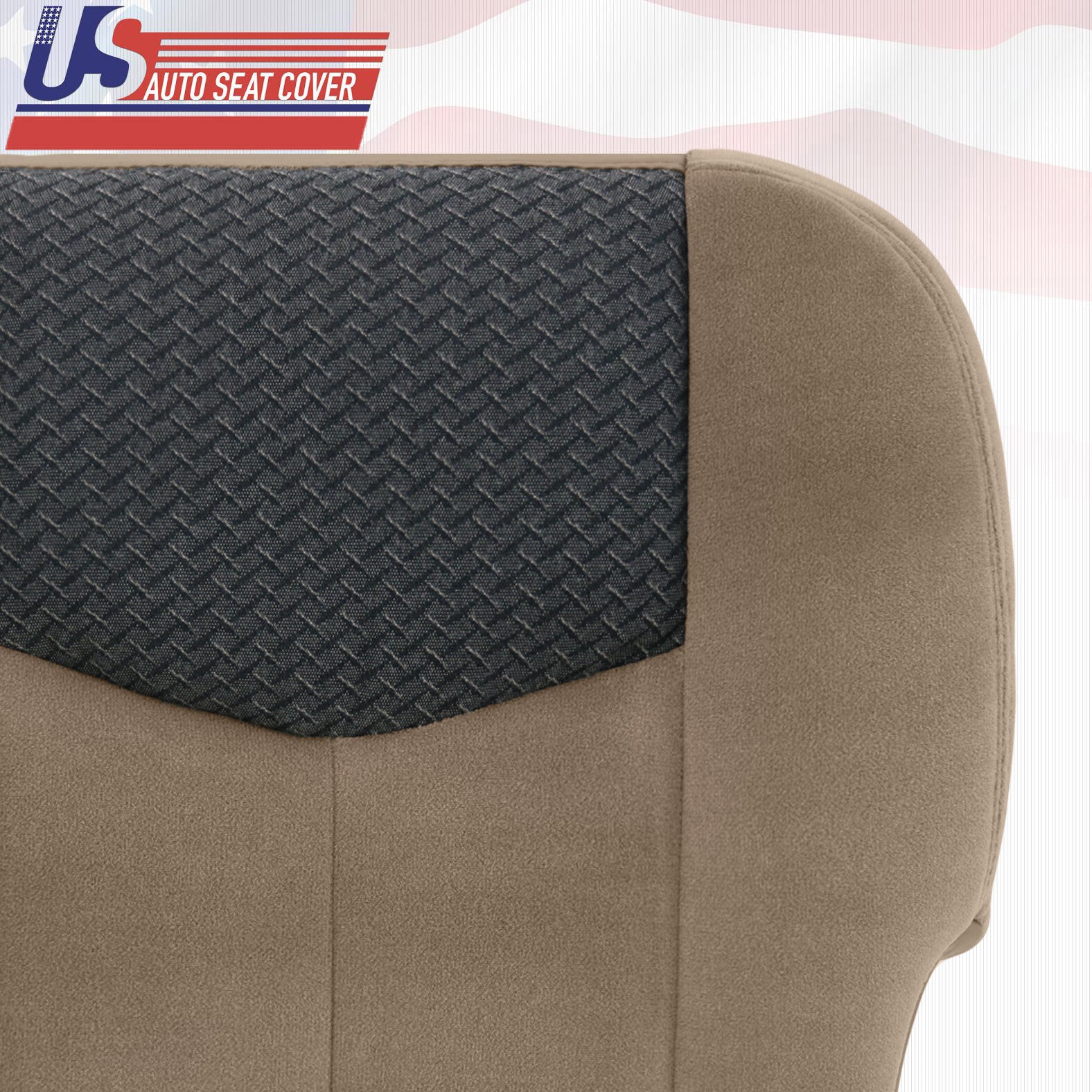 2003 2004 Fits Chevy Avalanche 2500 Passenger Bottom Cloth Seat Cover Tan