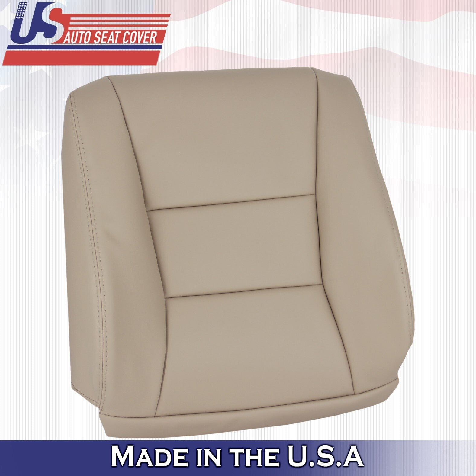 1995 1996 1997 For Lexus LX450 Front Passenger Side Top Leather Seat Cover Tan