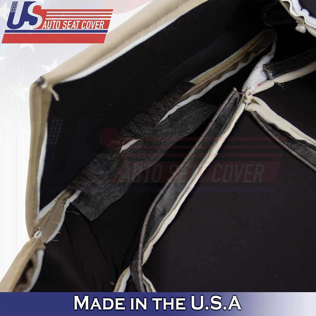 2001 2002 2003 For Acura CL Type-S Driver Top Leather w/ Vinyl Perf Cover Tan