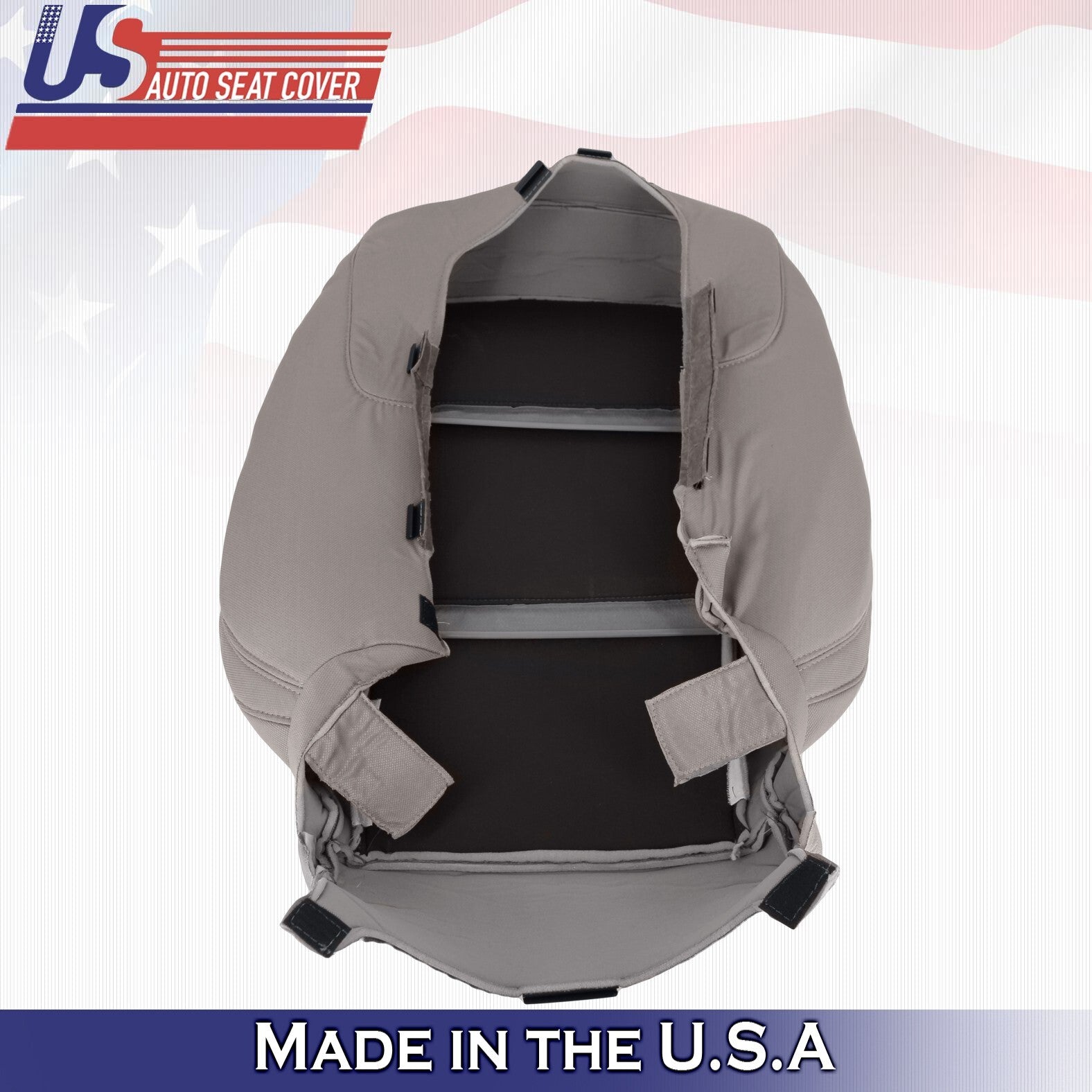 2014 to 2018 For Chevy Silverado 1500 Driver Side Top Cloth Seat Cover Tan