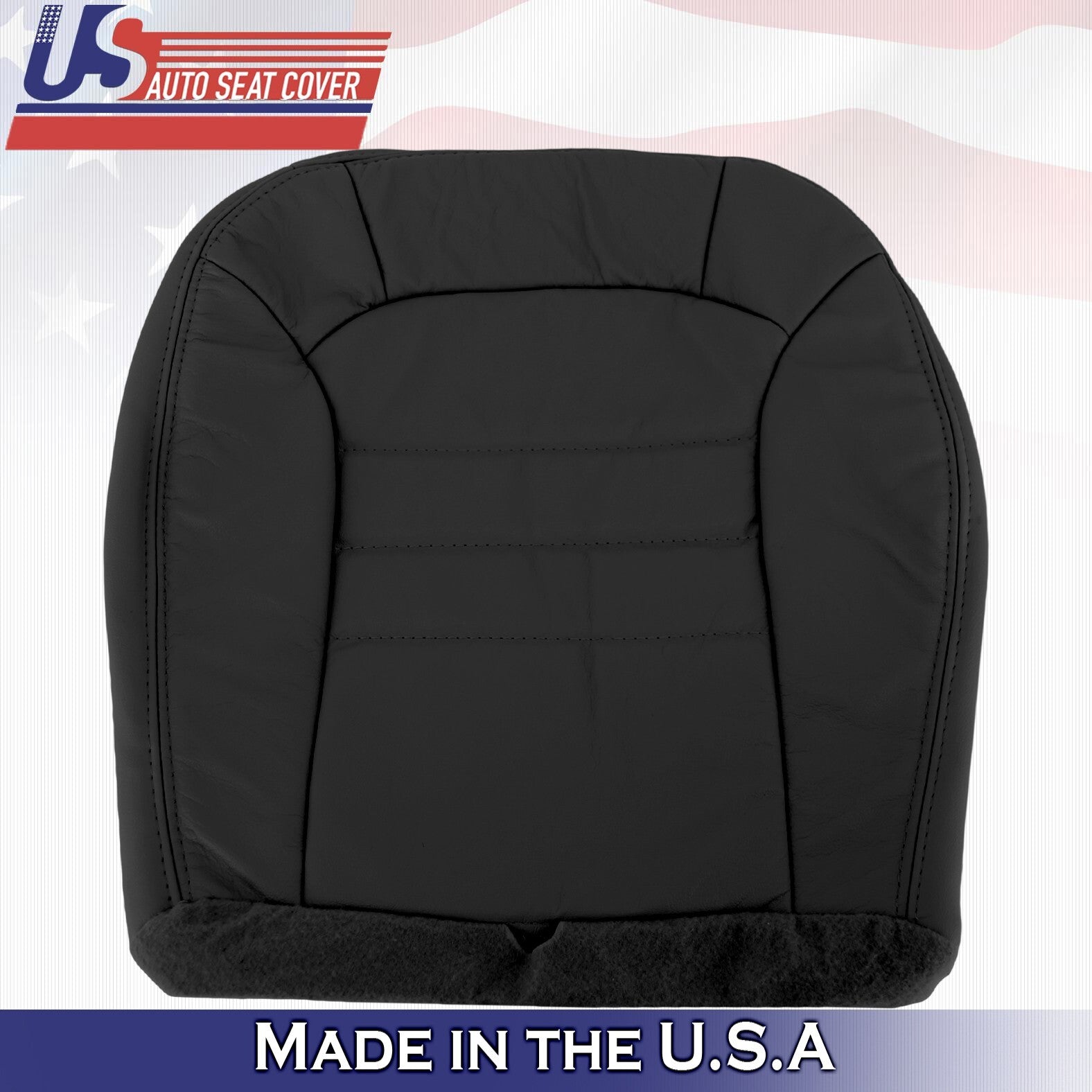 2002 2003 2004 Fits Jeep Liberty Driver Bottom Leather Seat Cover Dark Gray