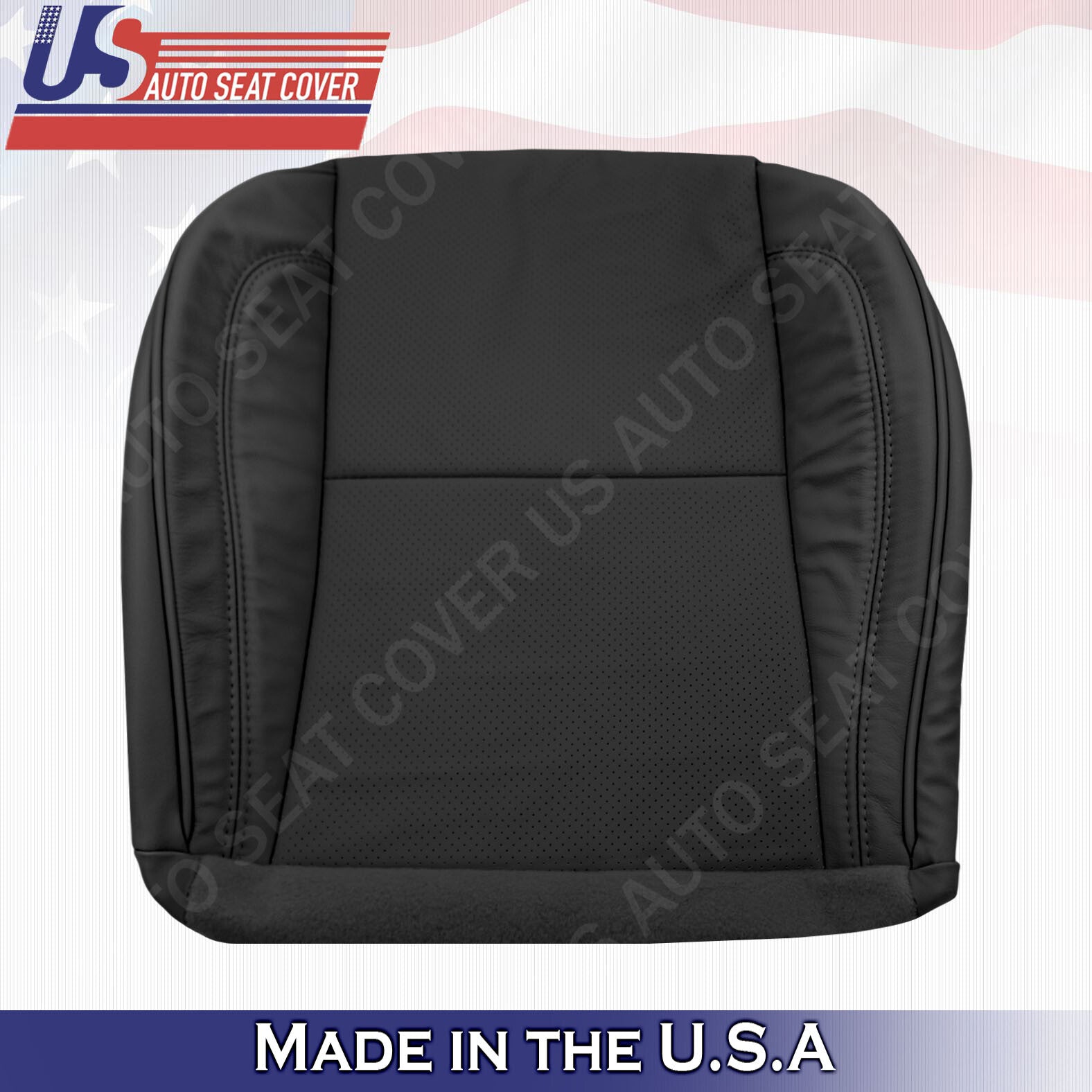 Fits For 1998 1999 2000 2001 Lexus GS300 400 430 Bottom Perforated Leather Black