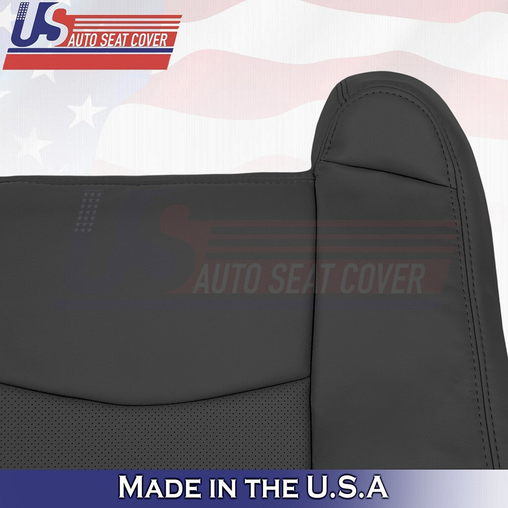 2004 2005 2006 2007 2008 2009 For Cadillac SRX Driver Upper Leather Cover Black