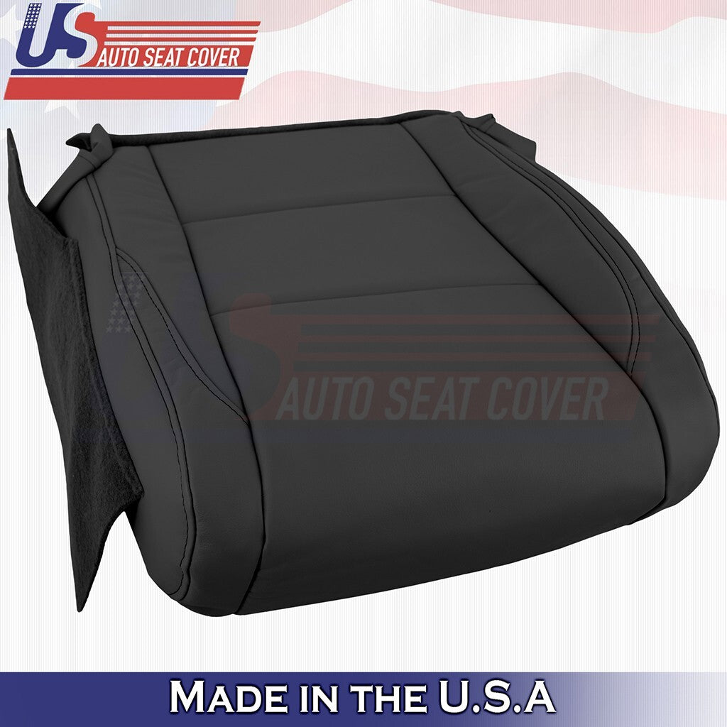 2014 to 2019 For Toyota Highlander Driver Passenger Bottoms Leather Covers Black