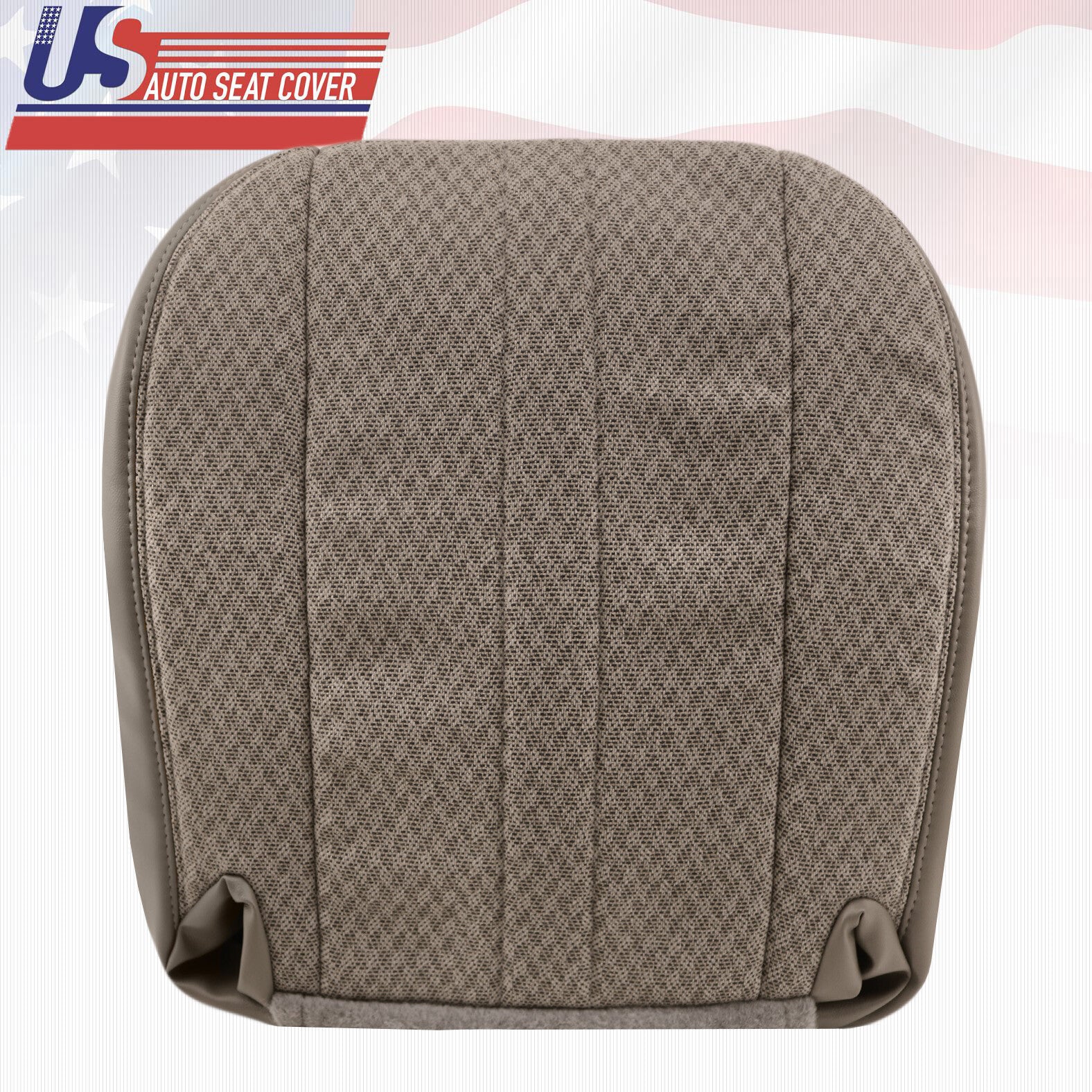 2003 - 2014 Chevy Express 1500 2500 3500 Van Driver Bottom Cloth Seat Cover Tan