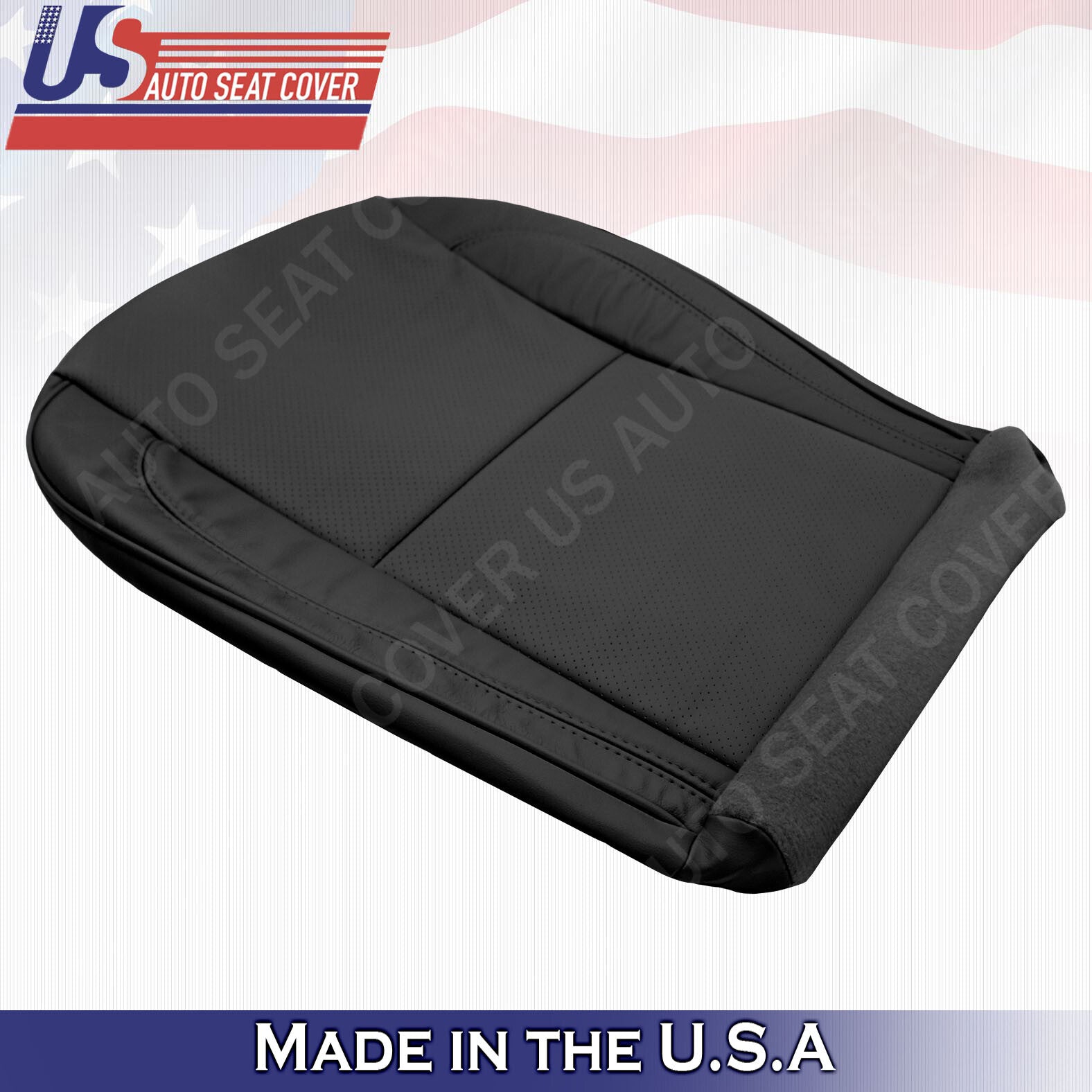 Fits For 1998-2005 Lexus GS300 GS400 GS430 Bottom Perforated Leather Cover Black
