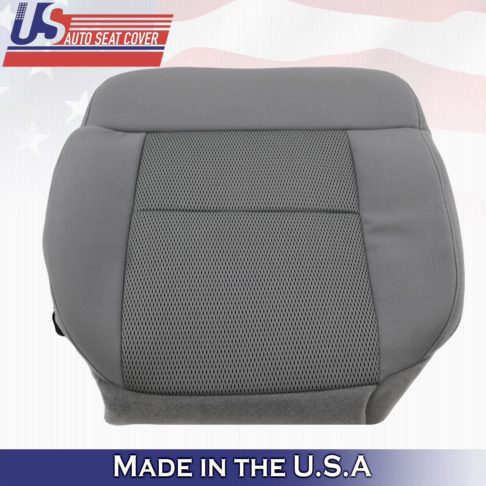 2004 2005 2006 Fits Ford F150 FX2 FX4 Front Bottoms Gray Cloth Seat Cover