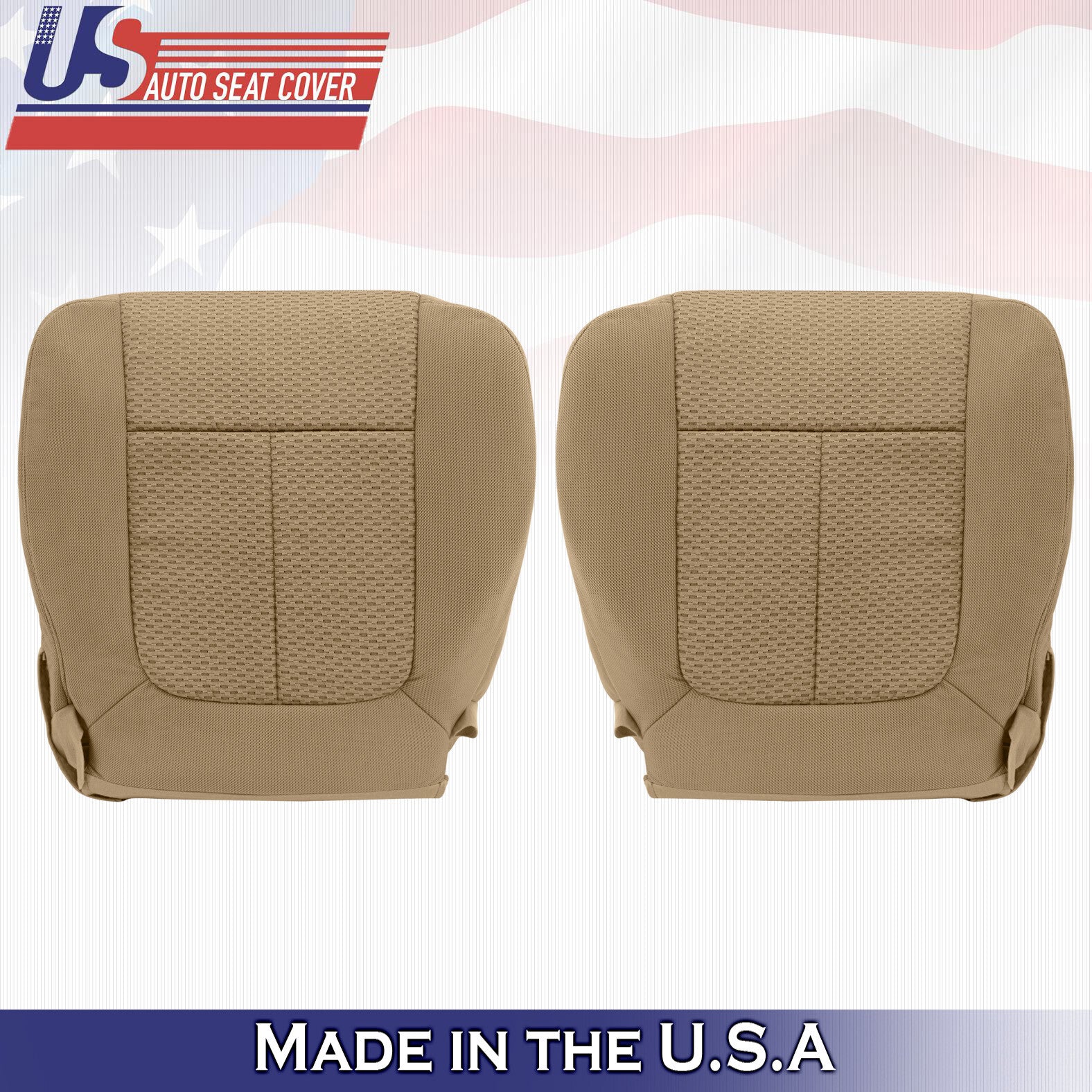 2009-2010 Ford F150 XTR FX4 FX2 DRIVER PASSENGER Bottom Cloth Seat cover in TAN