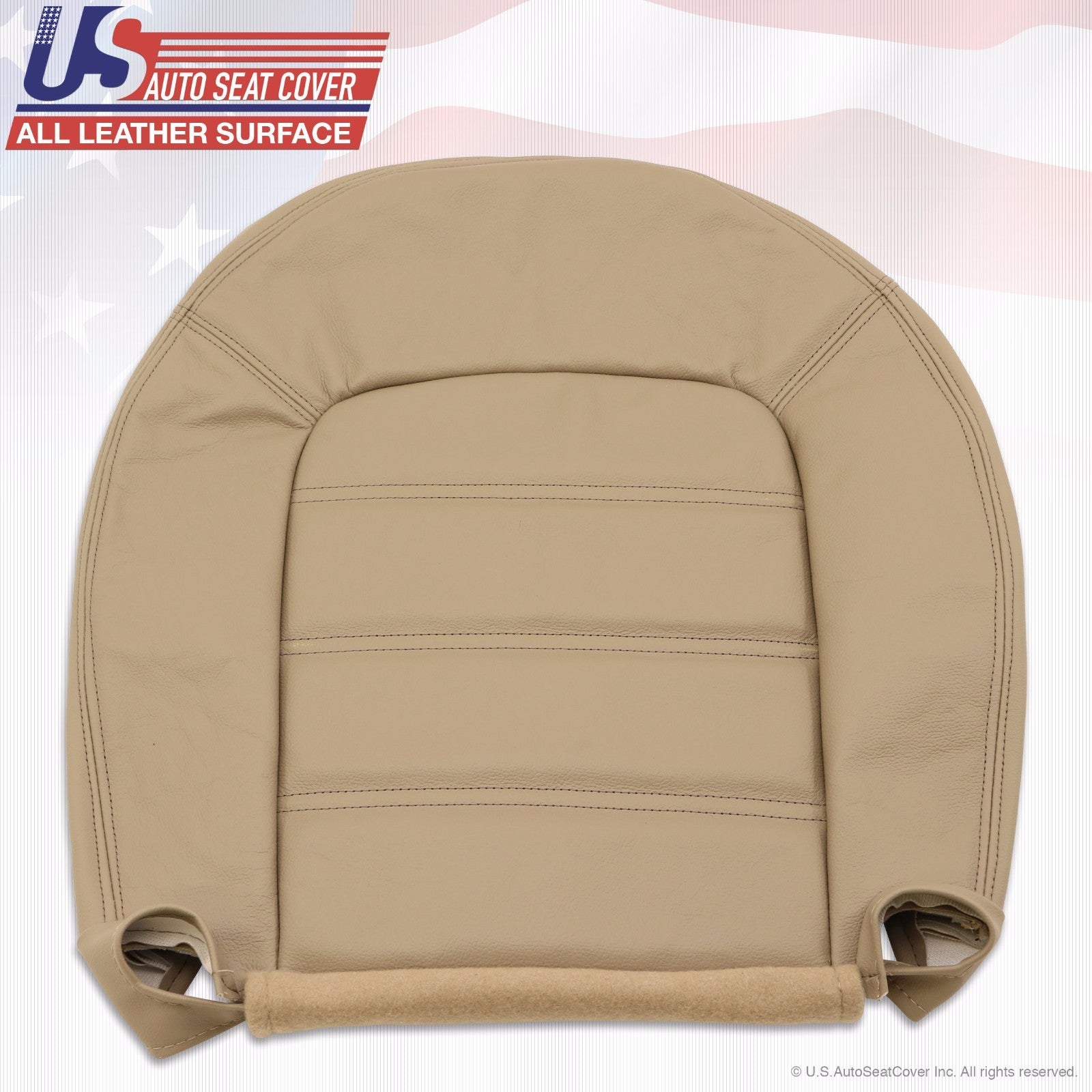 2002 2003 2004 2005 Ford Explorer XLT Passenger Bottom Leather Seat Cover Tan