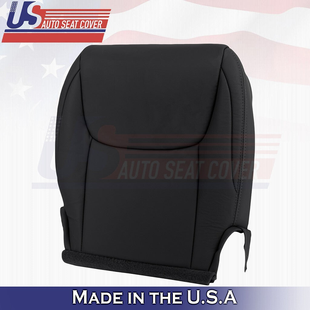2004- 2010 For Toyota Sienna Driver & Passenger Bottoms Leather Cover Black