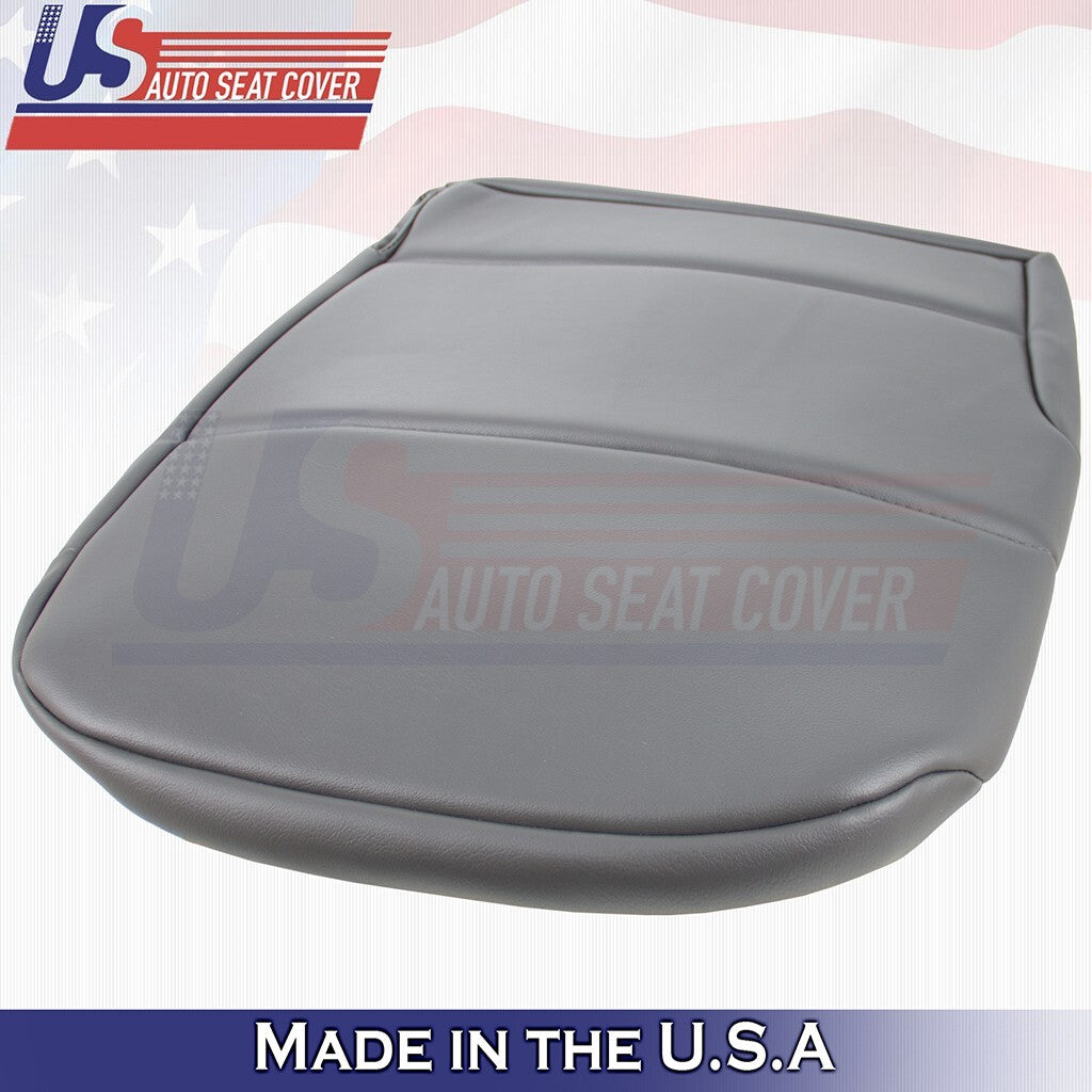 2001 2002 2003 Fits ISUZU NPR Driver Bottom Synthetic Leather Cover Dk Gray