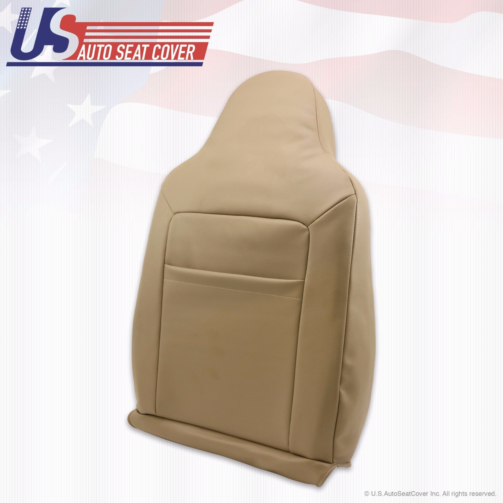 2004 Ford Expedition Eddie Bauer Driver Lean Back Perforated Leather Seat Cover