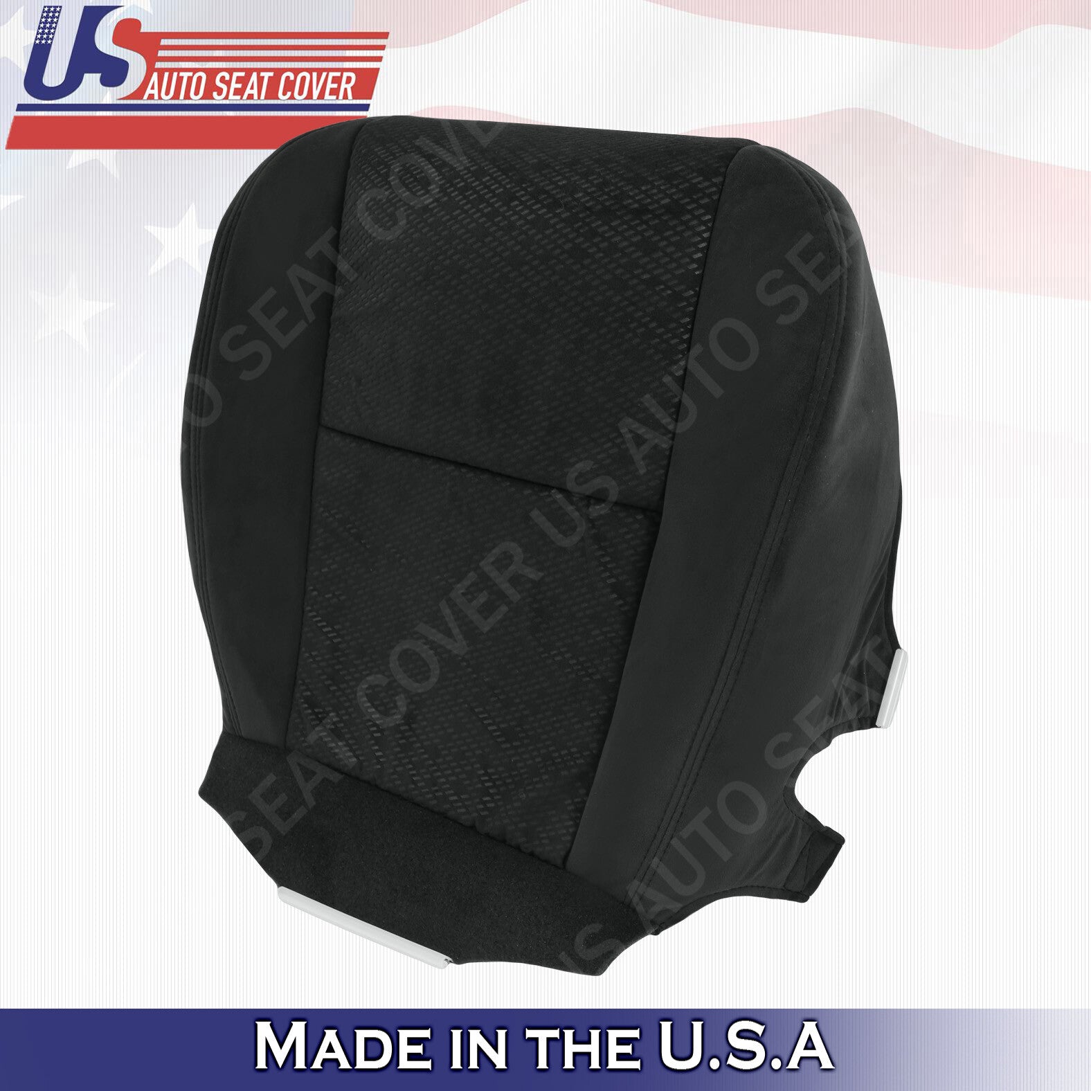 2007 2008 GMC Yukon, GMC Sierra & Suburban driver bottom cloth seat cover ebony