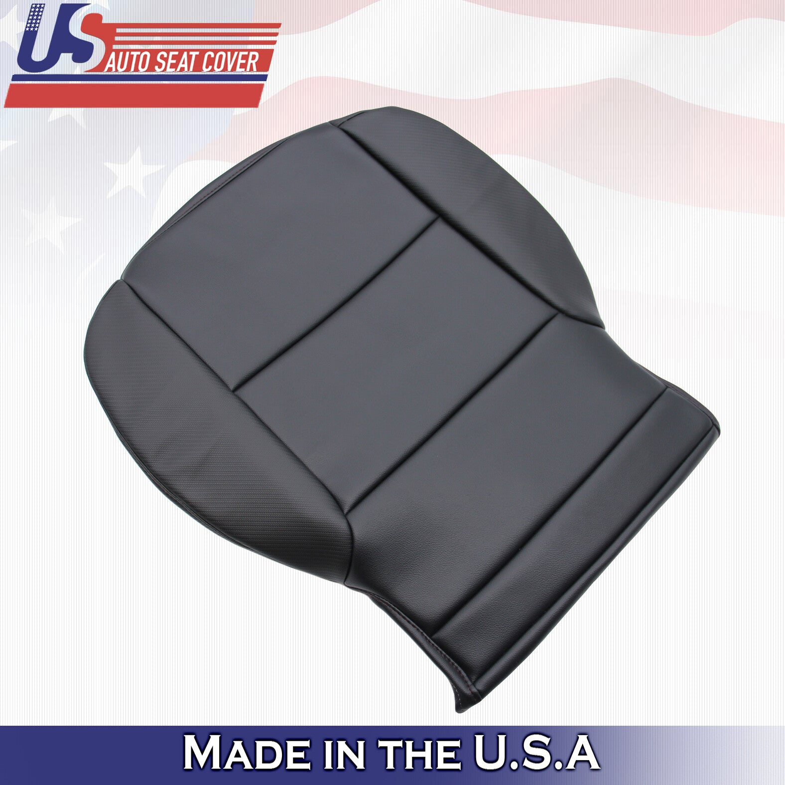 Fits For 2017 2018 2019 GMC Sierra All-Terrain Driver Bottom Leather Cover Black