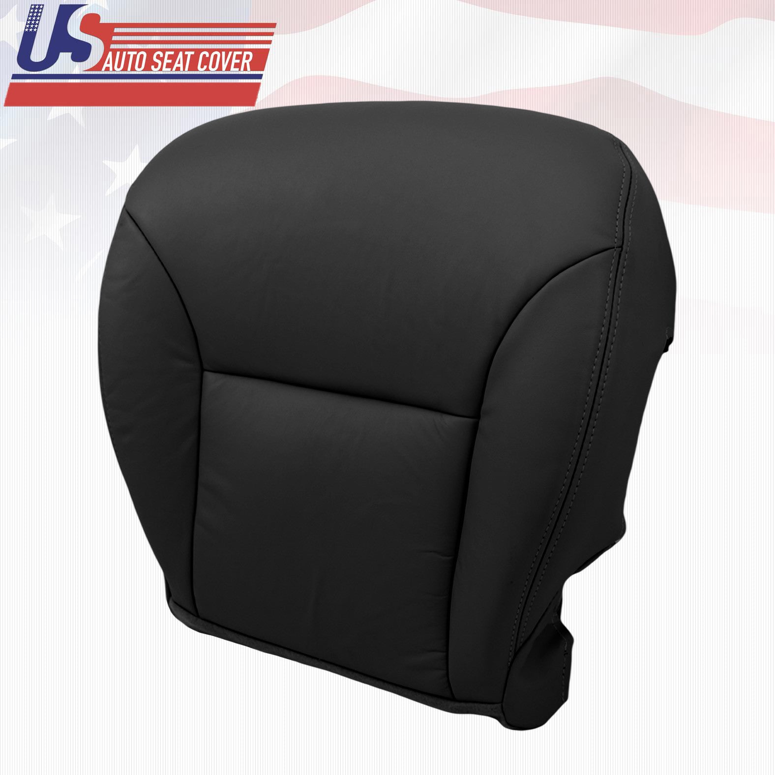 Fit 02 - 06 Lexus ES300 ES330 Driver Bottom Replacement Leather Seat Cover Black
