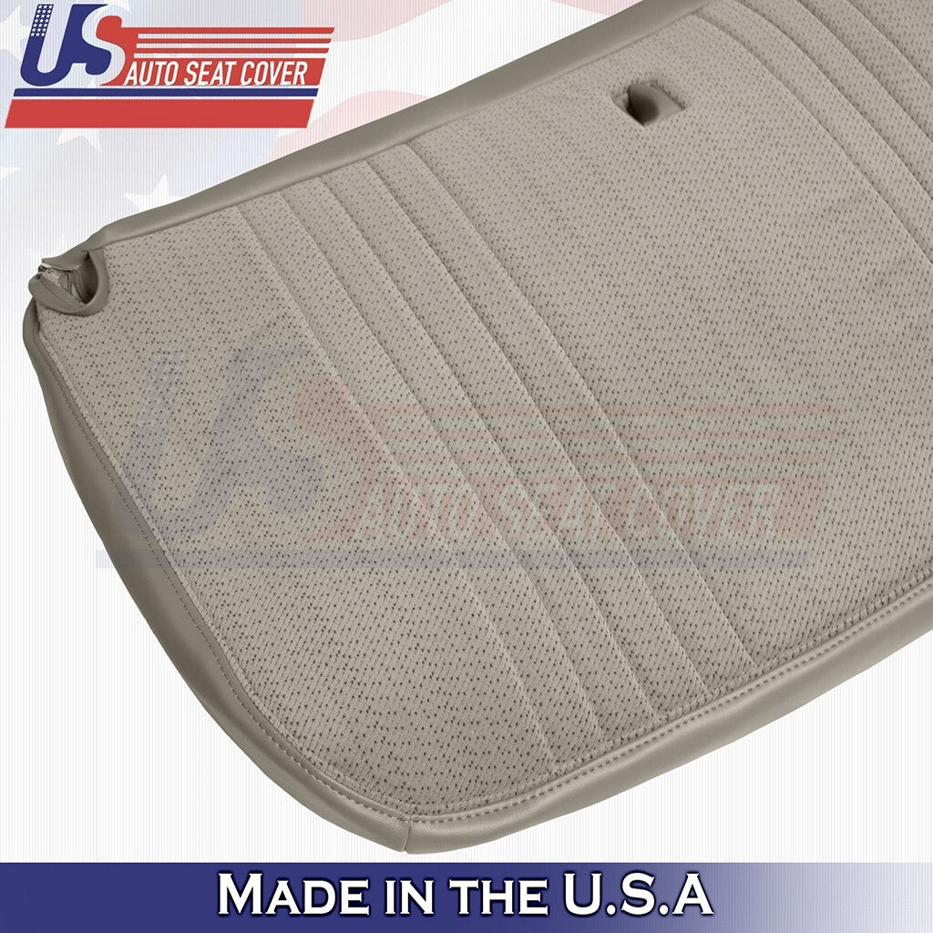 1995 to 2000 For Chevy Silverado 1500 2500 WT Bench Top &Bottom Cloth Cover Tan