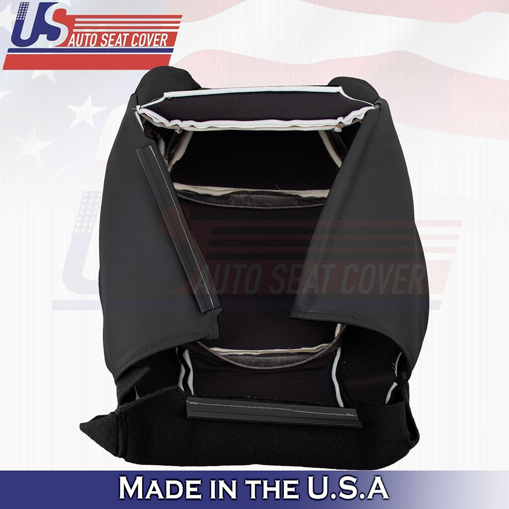 2001 to 2003 For Acura CL Type-S Driver &Passenger Tops Perf Leather Cover Black
