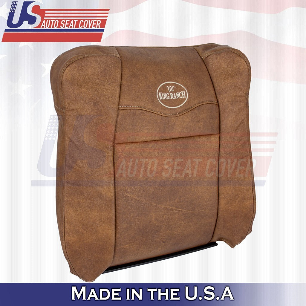 2001 2002 Fits Ford F150 King Ranch Driver & Passenger Tops Leather Covers