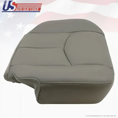 2003 to 2006 Fits Chevy Tahoe Suburban Yukon Driver Bottom Leather Cover Gray