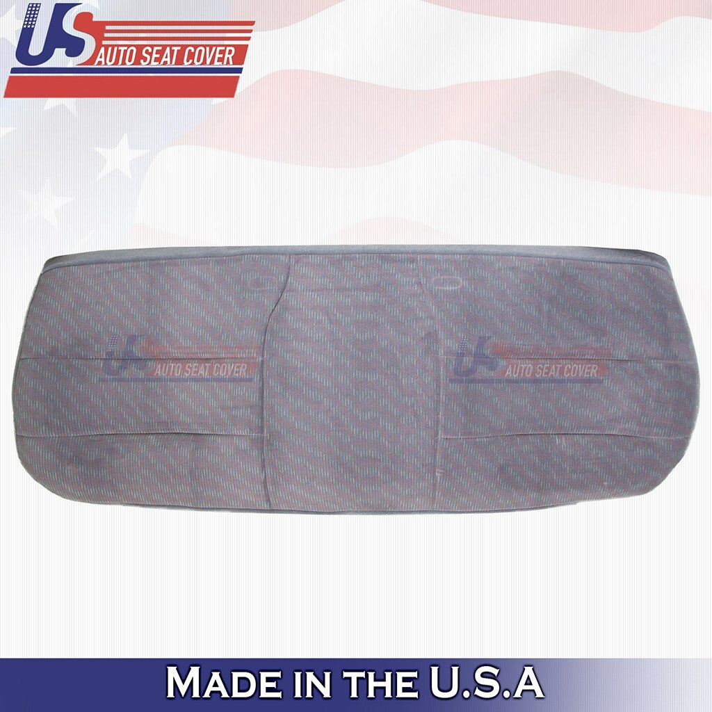 1994 to 1997 Fits Ford F250 F350 XLT Rear Bench Bottom & Top Cloth Cover Gray